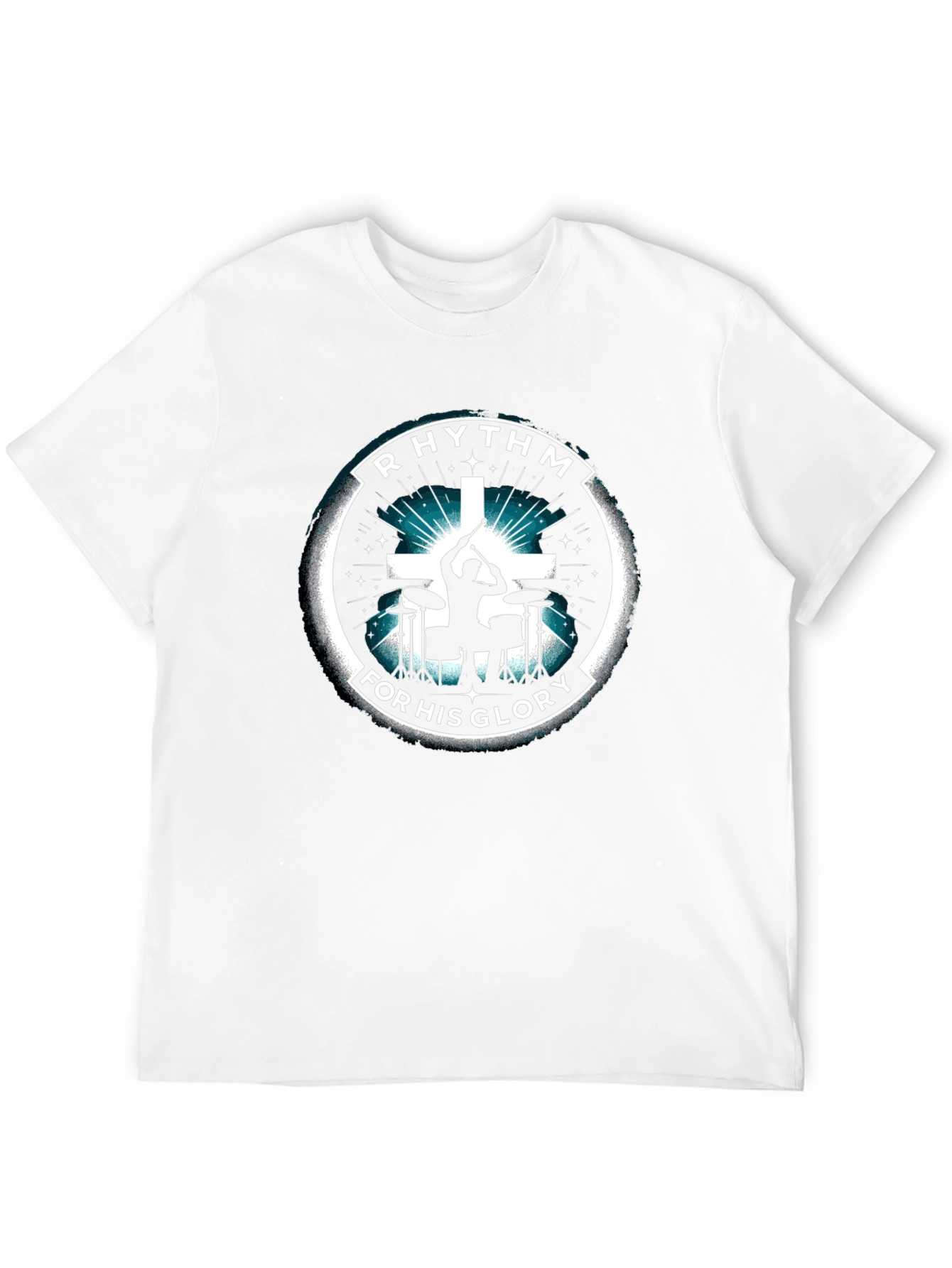 Rhythm For His Glory Black T-Shirt