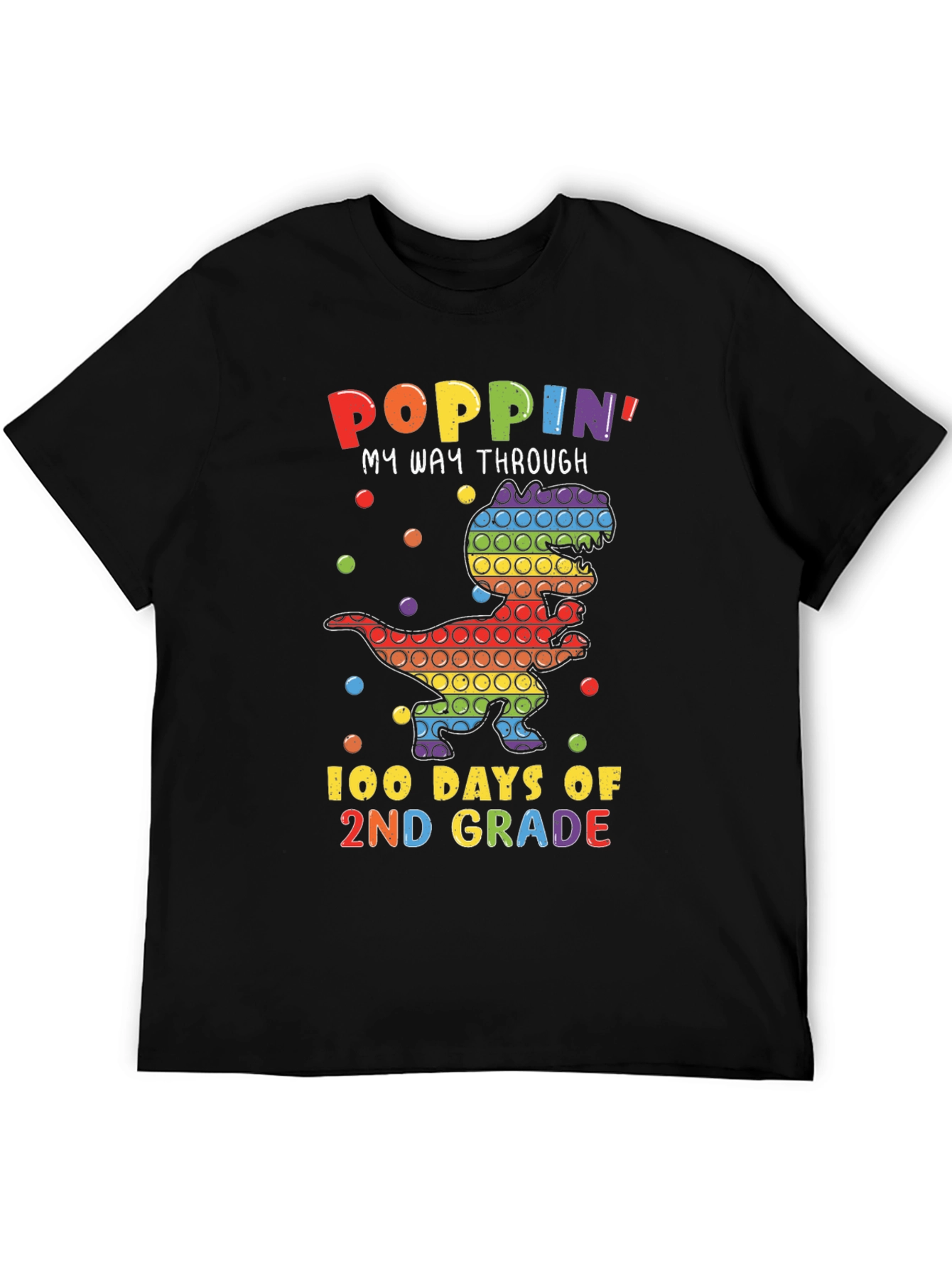 Poppin 100 Days of 2nd Grade T-Shirt
