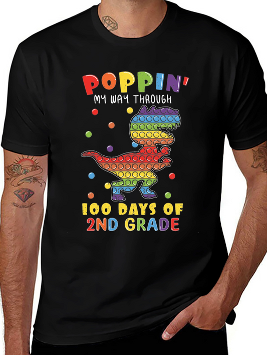 Poppin 100 Days of 2nd Grade T-Shirt