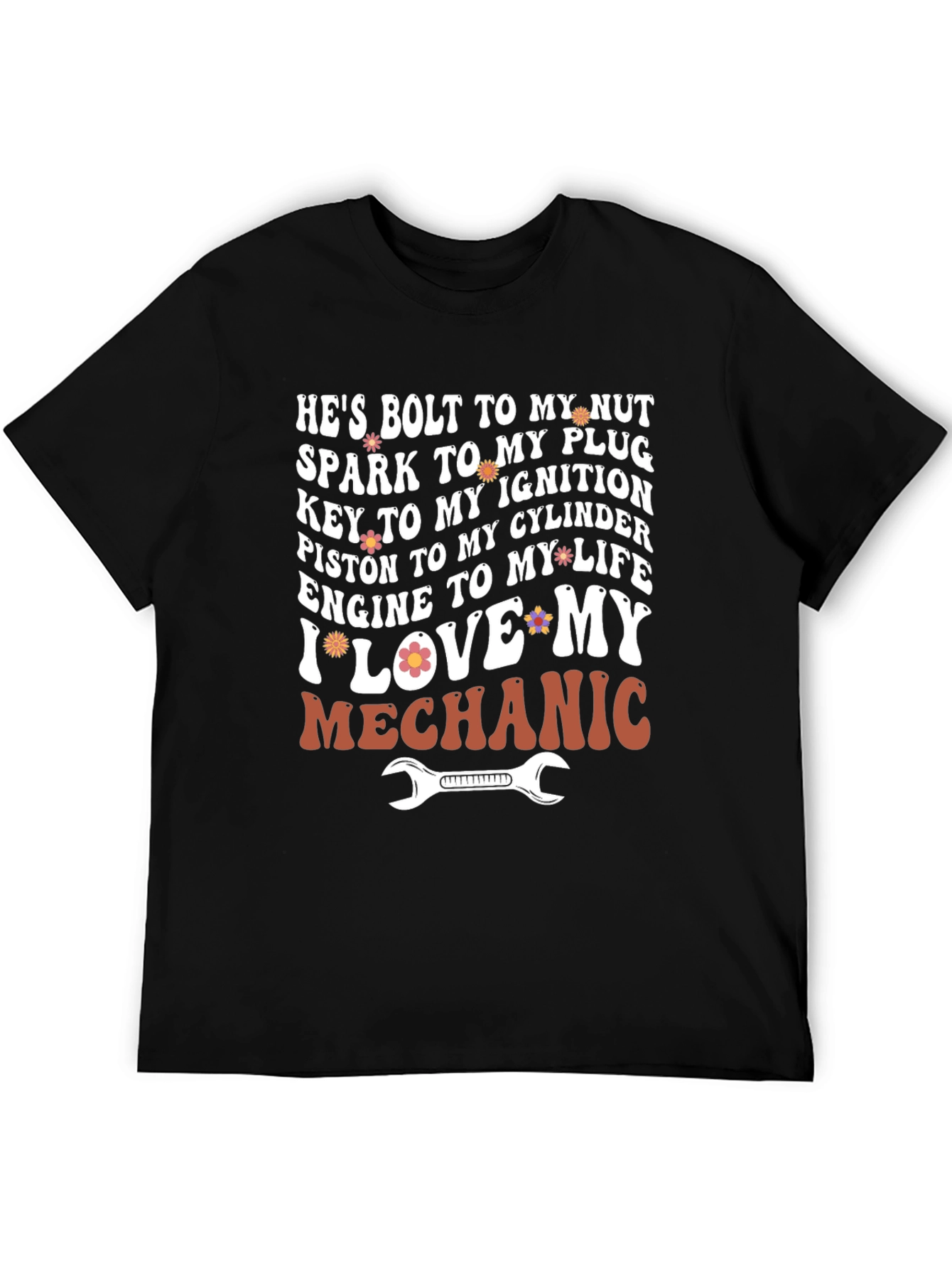 Hes Bolt to My Nut Graphic Tee