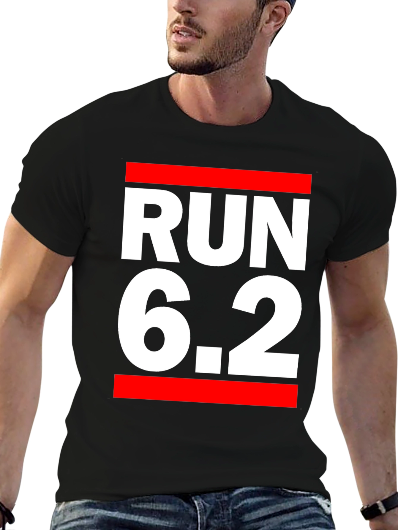 Run 6.2 T-Shirt - Marathon Runner Tee