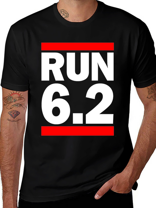 Run 6.2 T-Shirt - Marathon Runner Tee