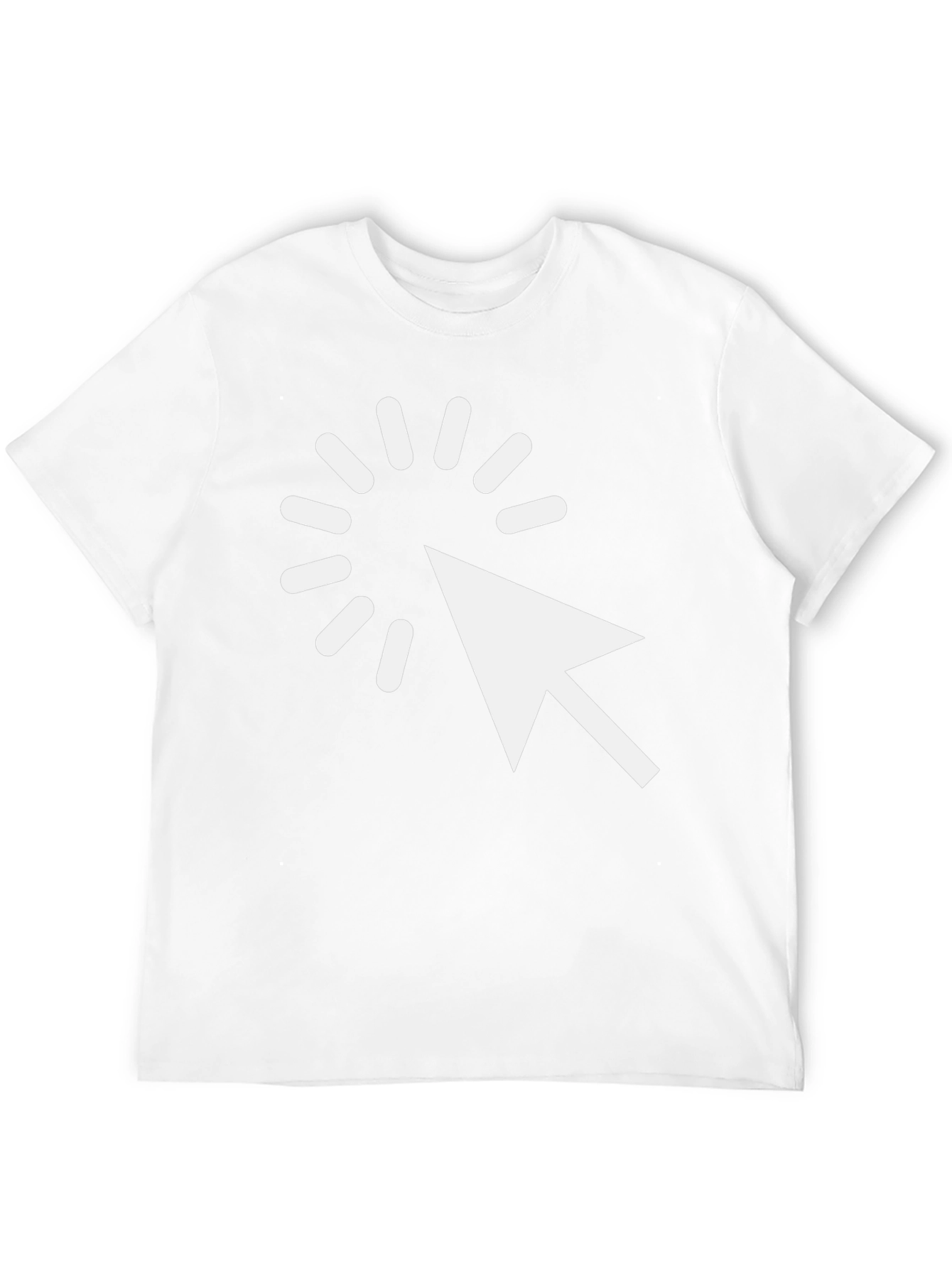 Click Arrow Graphic Tee - Mens Black T-Shirt