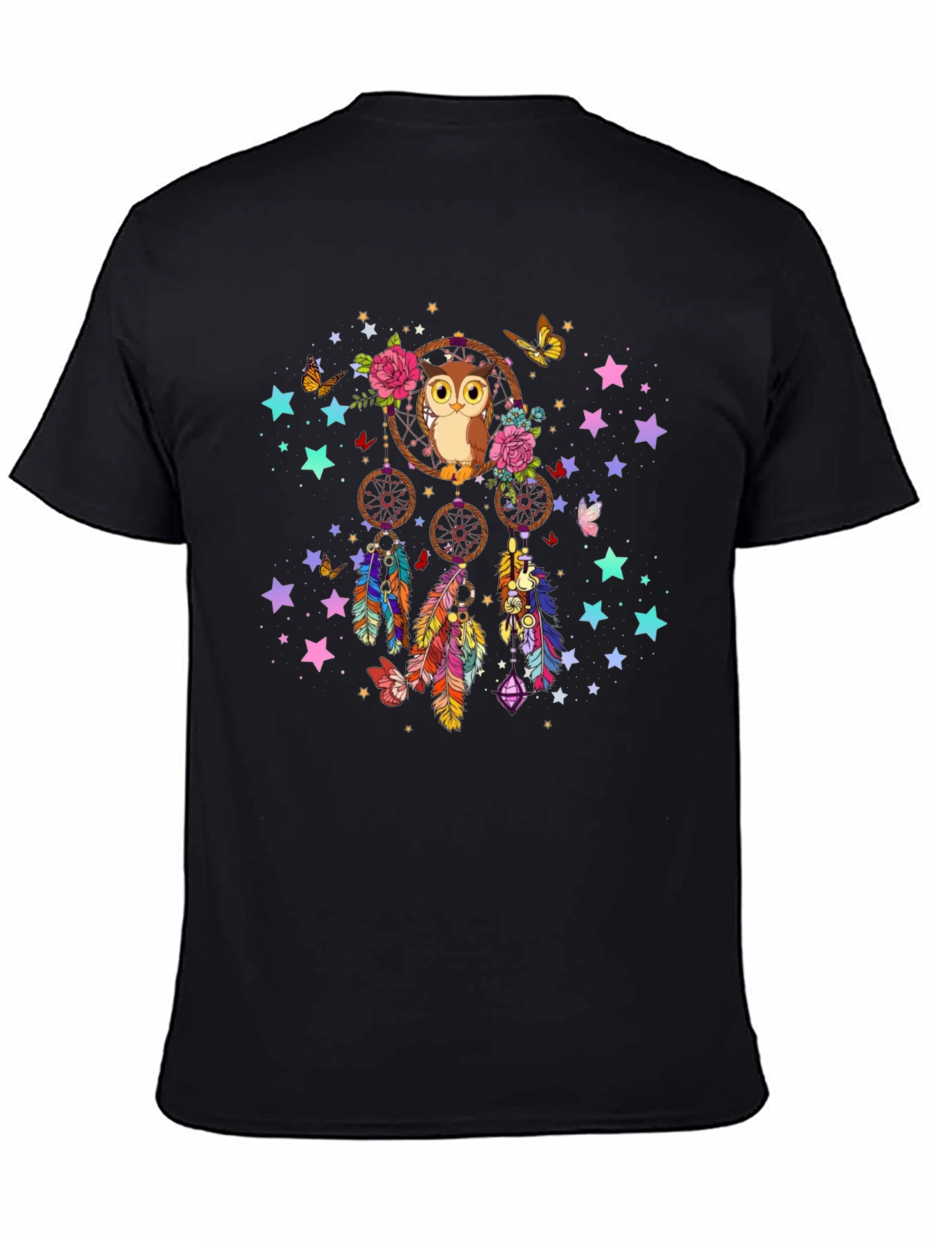 Owl Dreamcatcher Graphic Tee