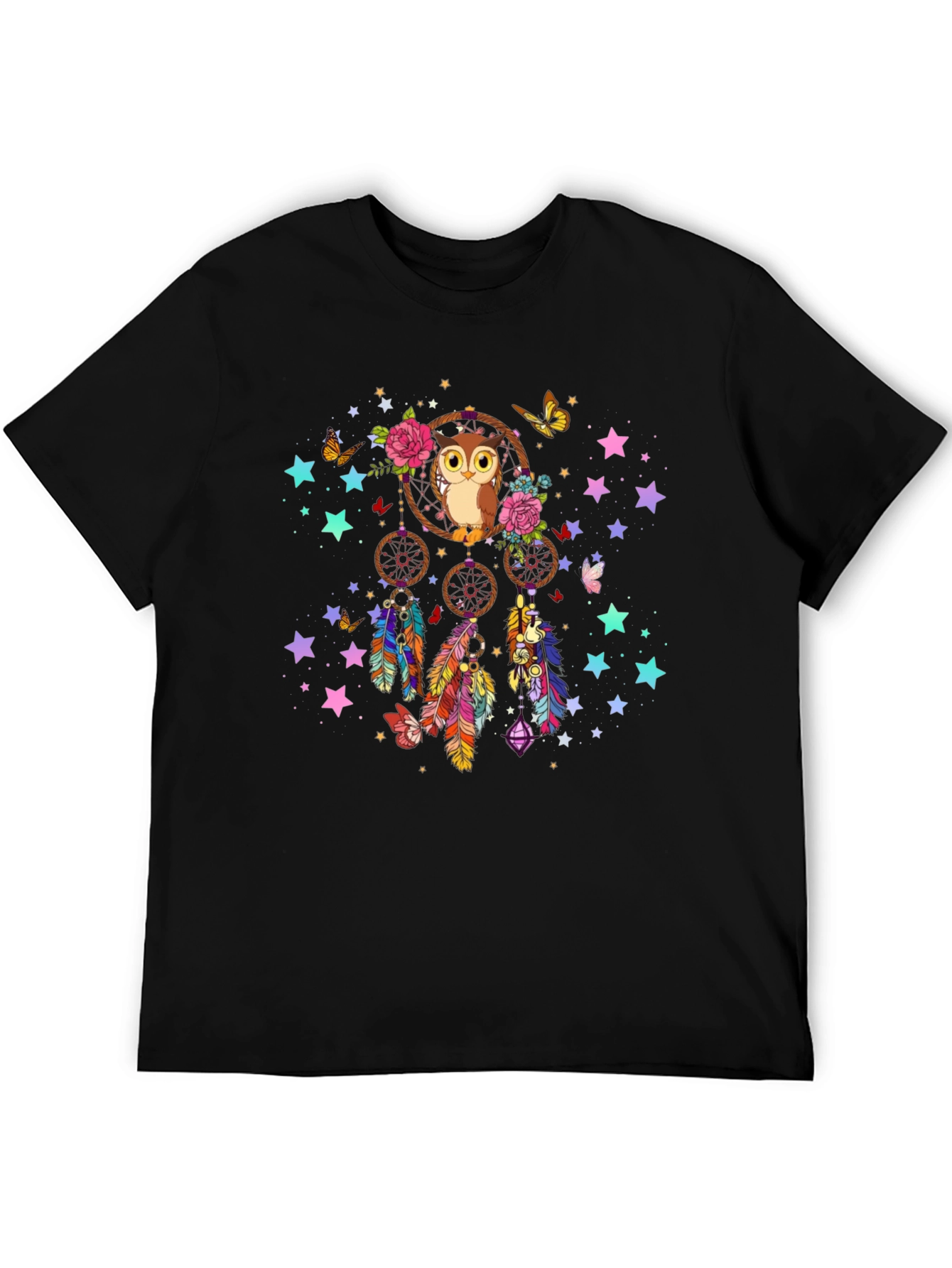 Owl Dreamcatcher Graphic Tee