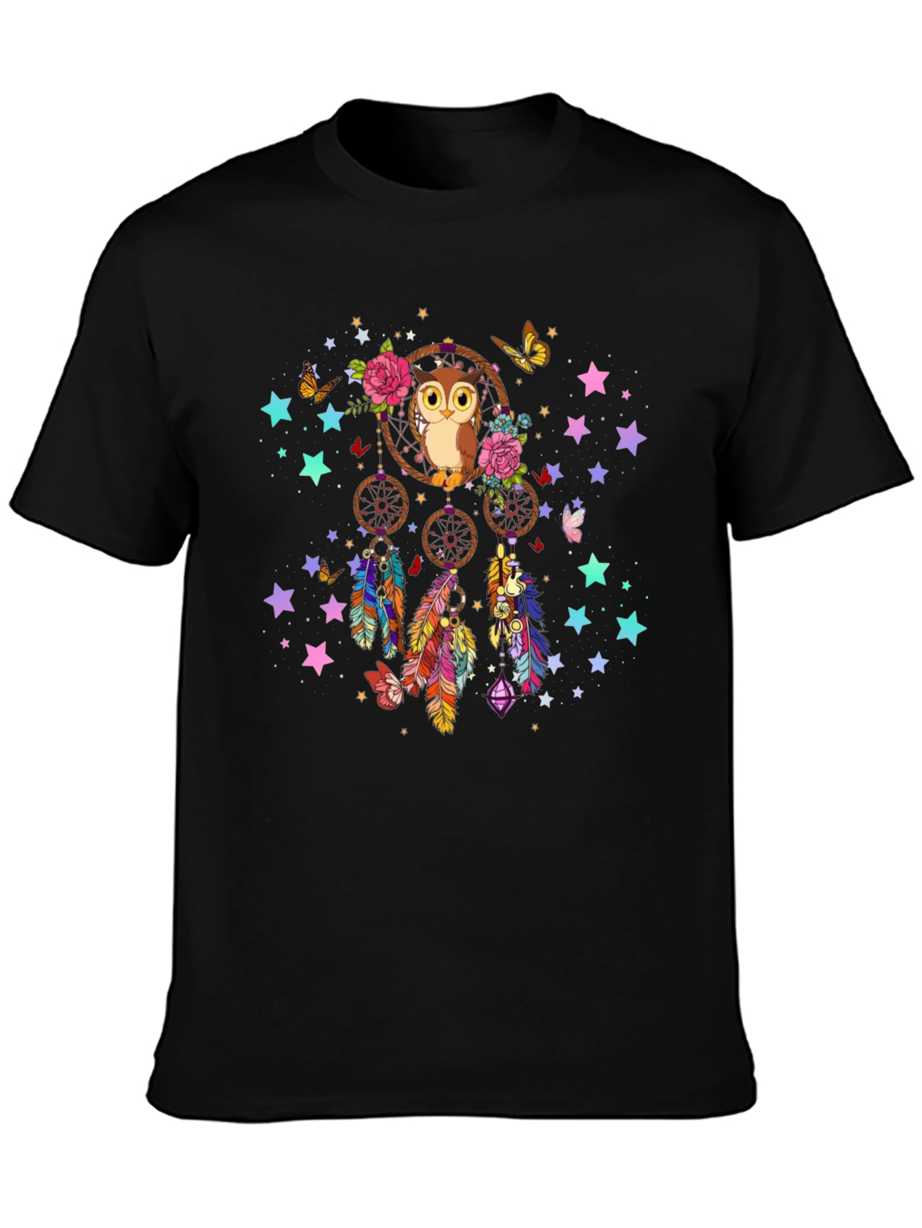 Owl Dreamcatcher Graphic Tee