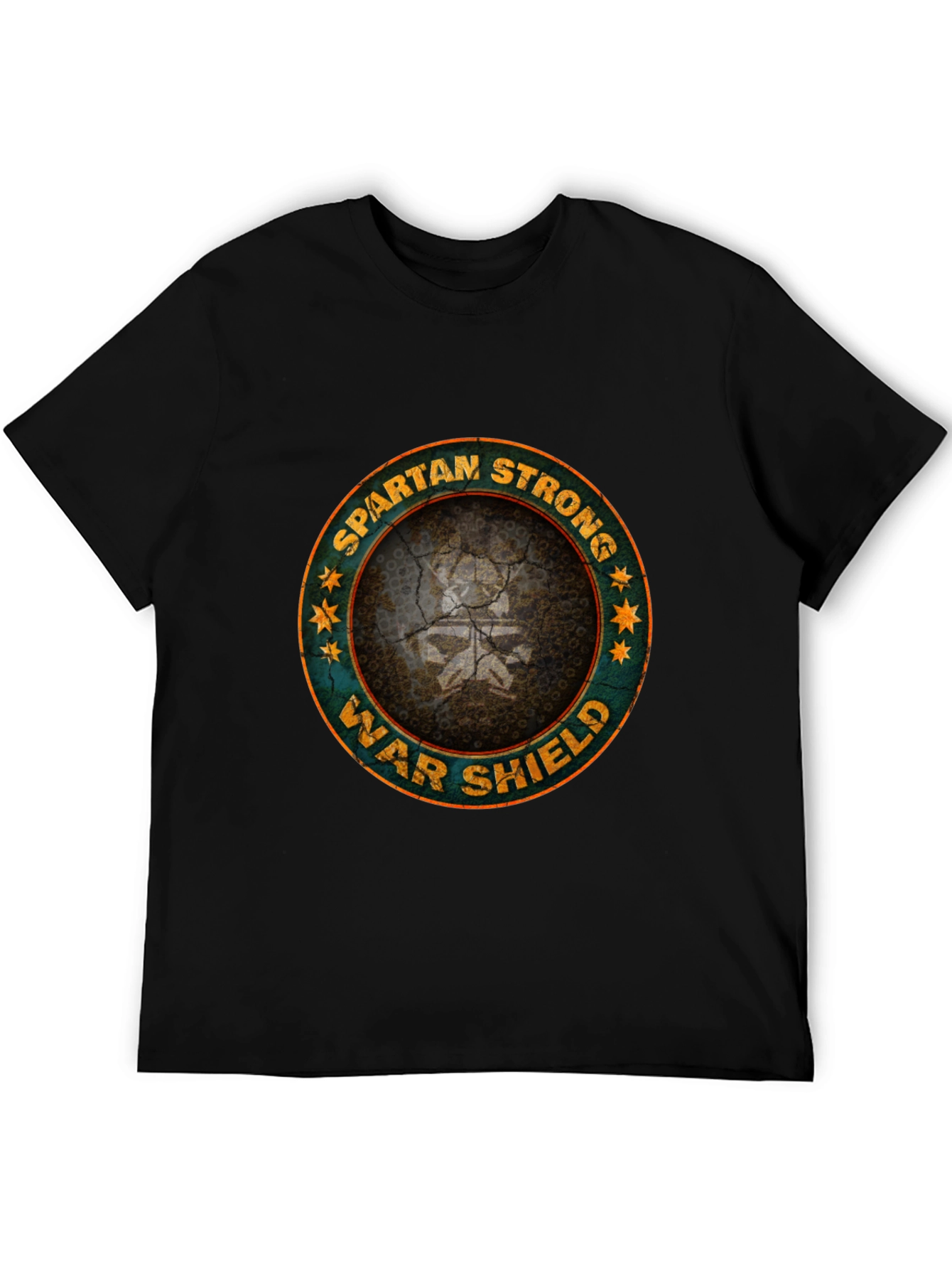 Spartan Strong War Shield T-Shirt