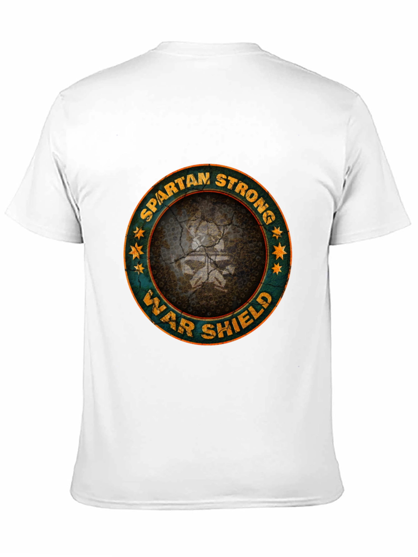 Spartan Strong War Shield T-Shirt