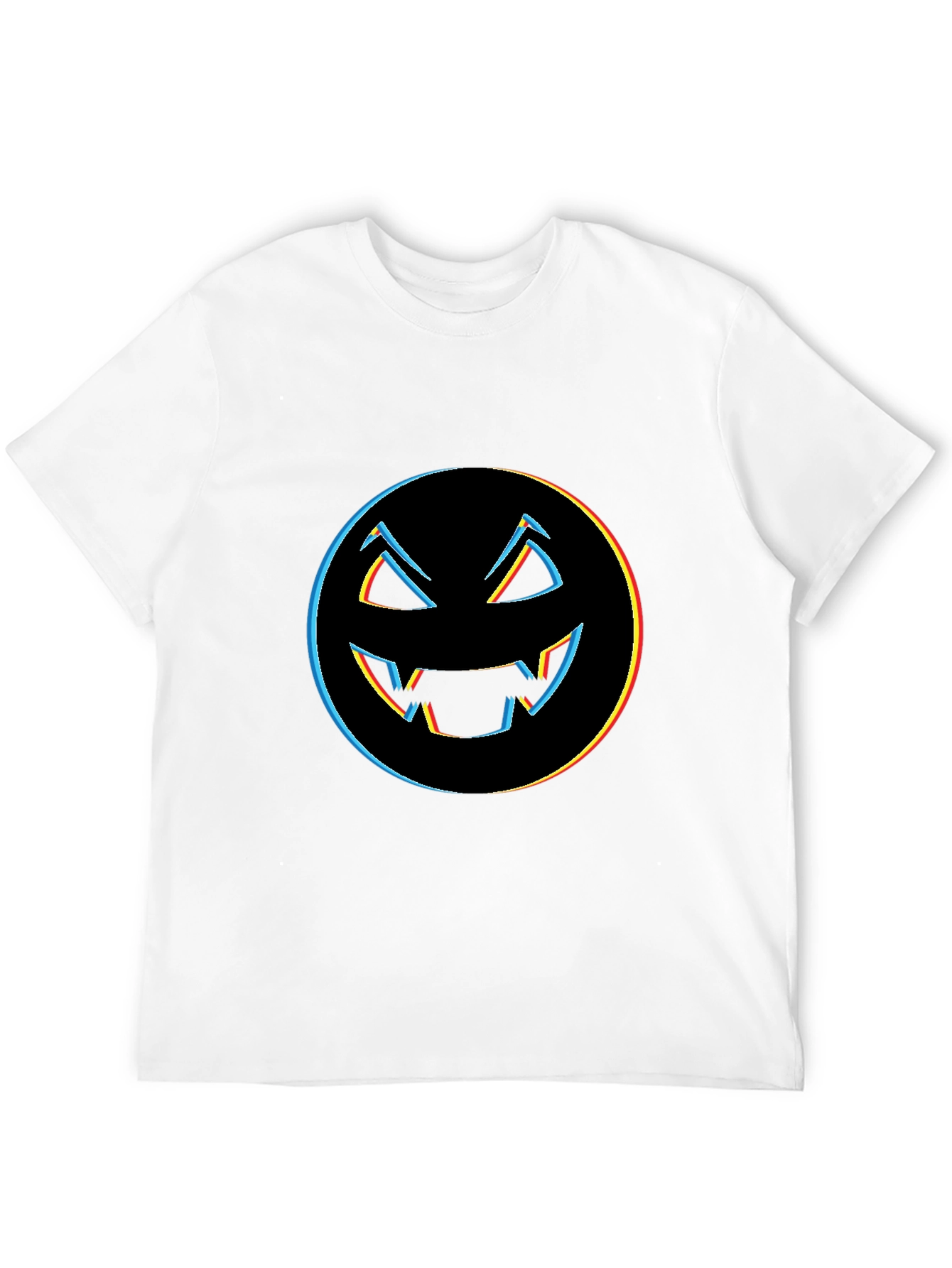 Halloween Pumpkin Face Graphic Tee