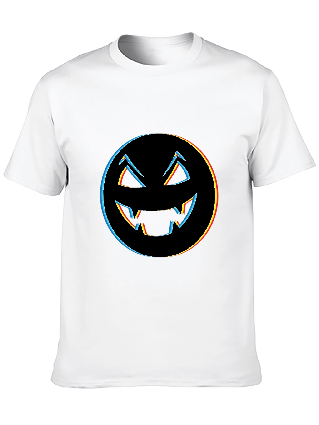 Halloween Pumpkin Face Graphic Tee