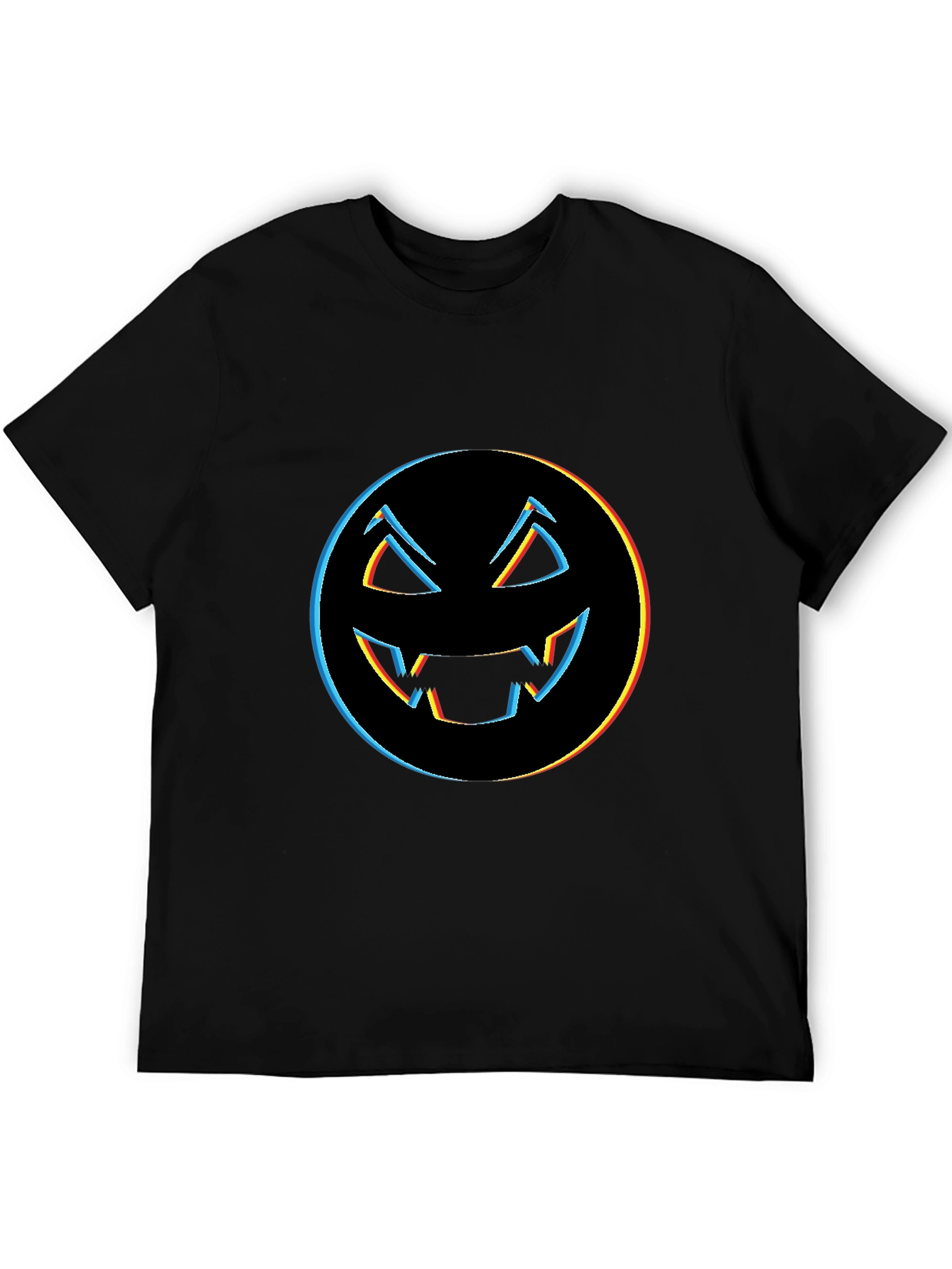 Halloween Pumpkin Face Graphic Tee