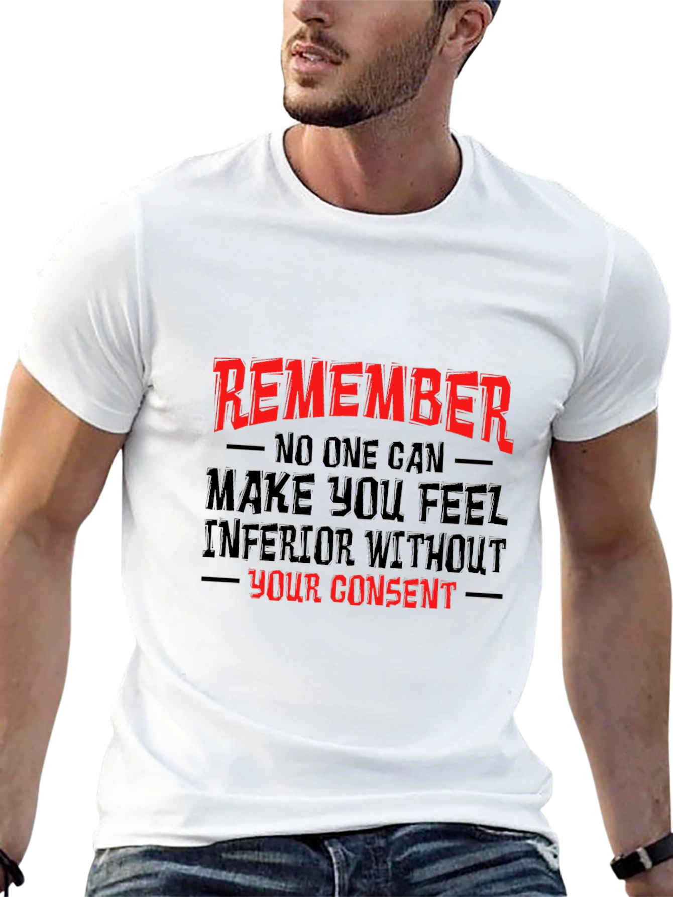 Remember Empowering Graphic T-Shirt