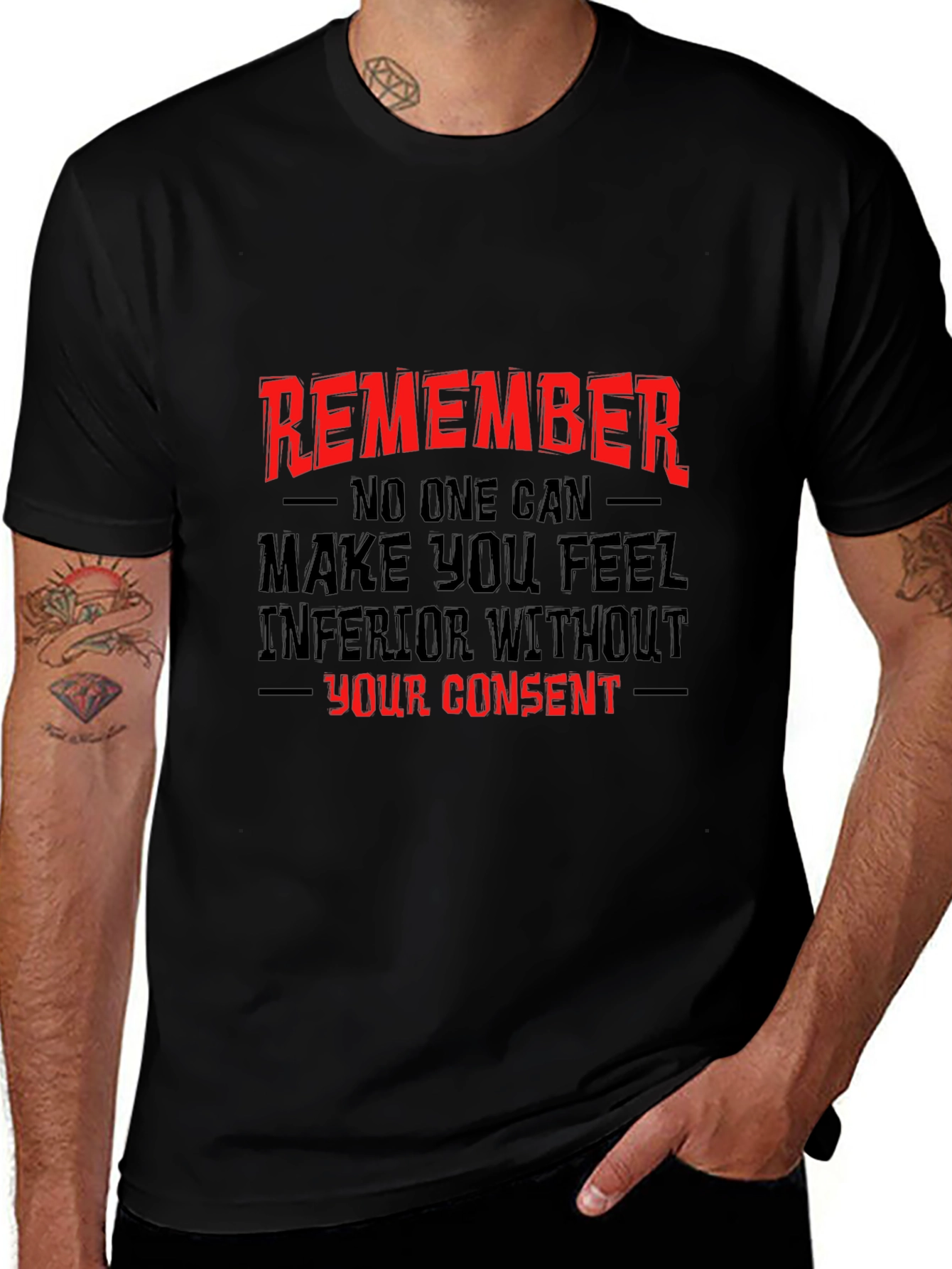 Remember Empowering Graphic T-Shirt