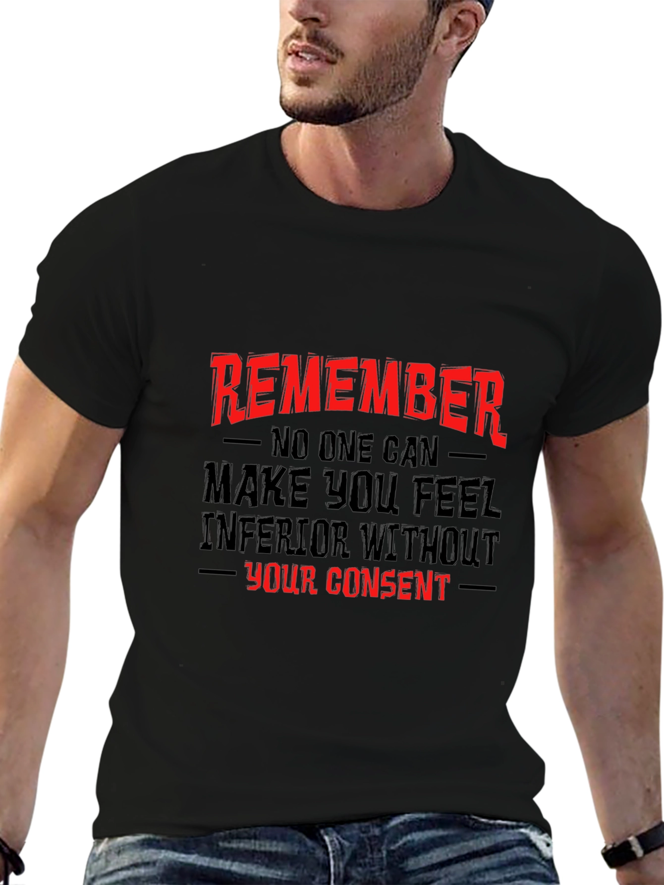 Remember Empowering Graphic T-Shirt