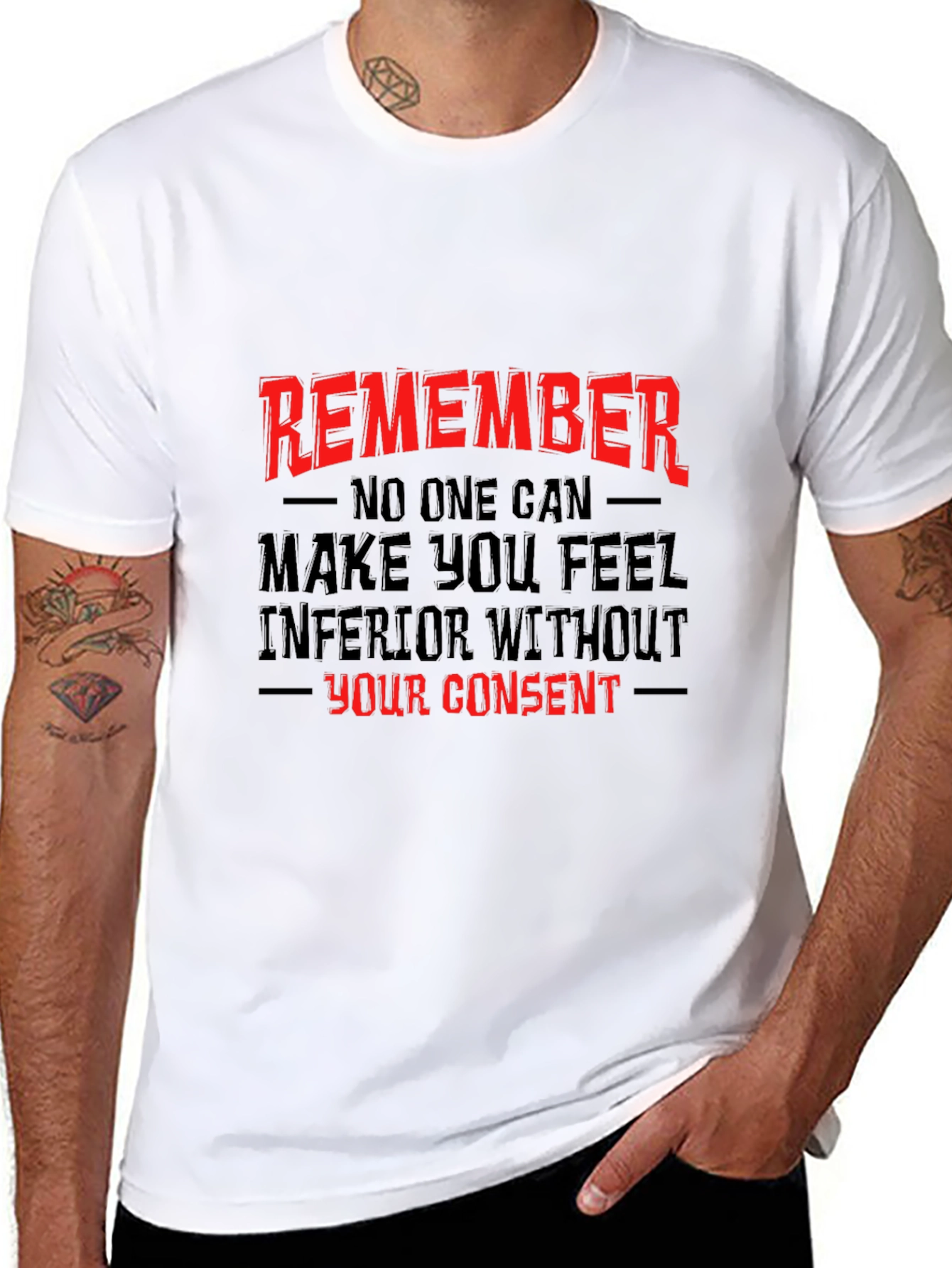 Remember Empowering Graphic T-Shirt