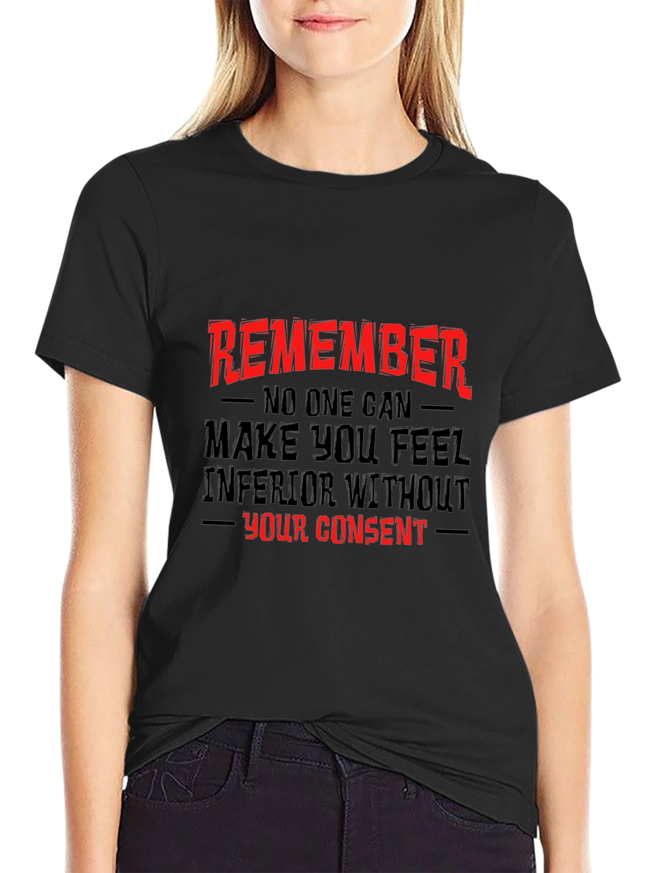 Remember Empowering Graphic T-Shirt