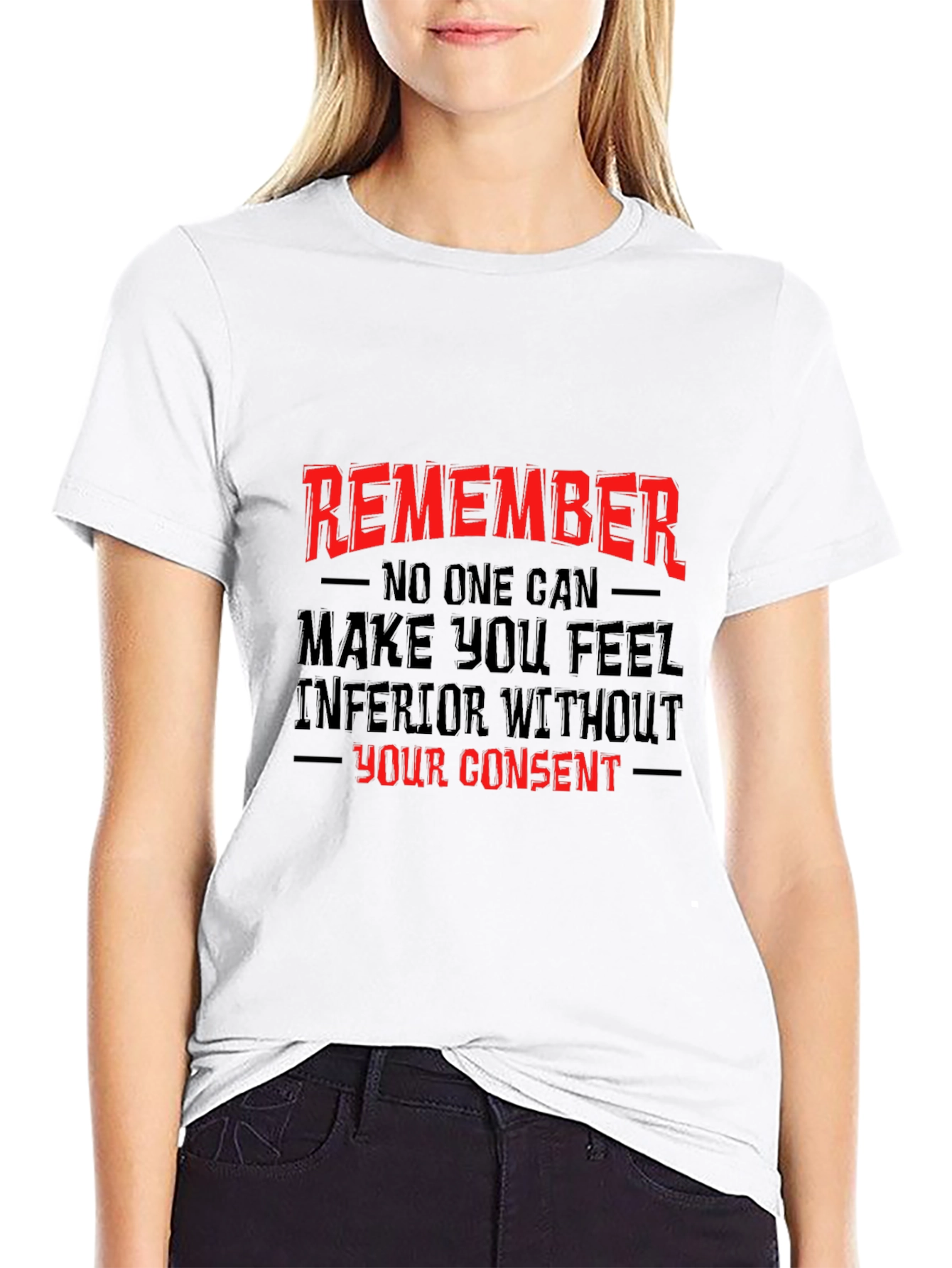 Remember Empowering Graphic T-Shirt