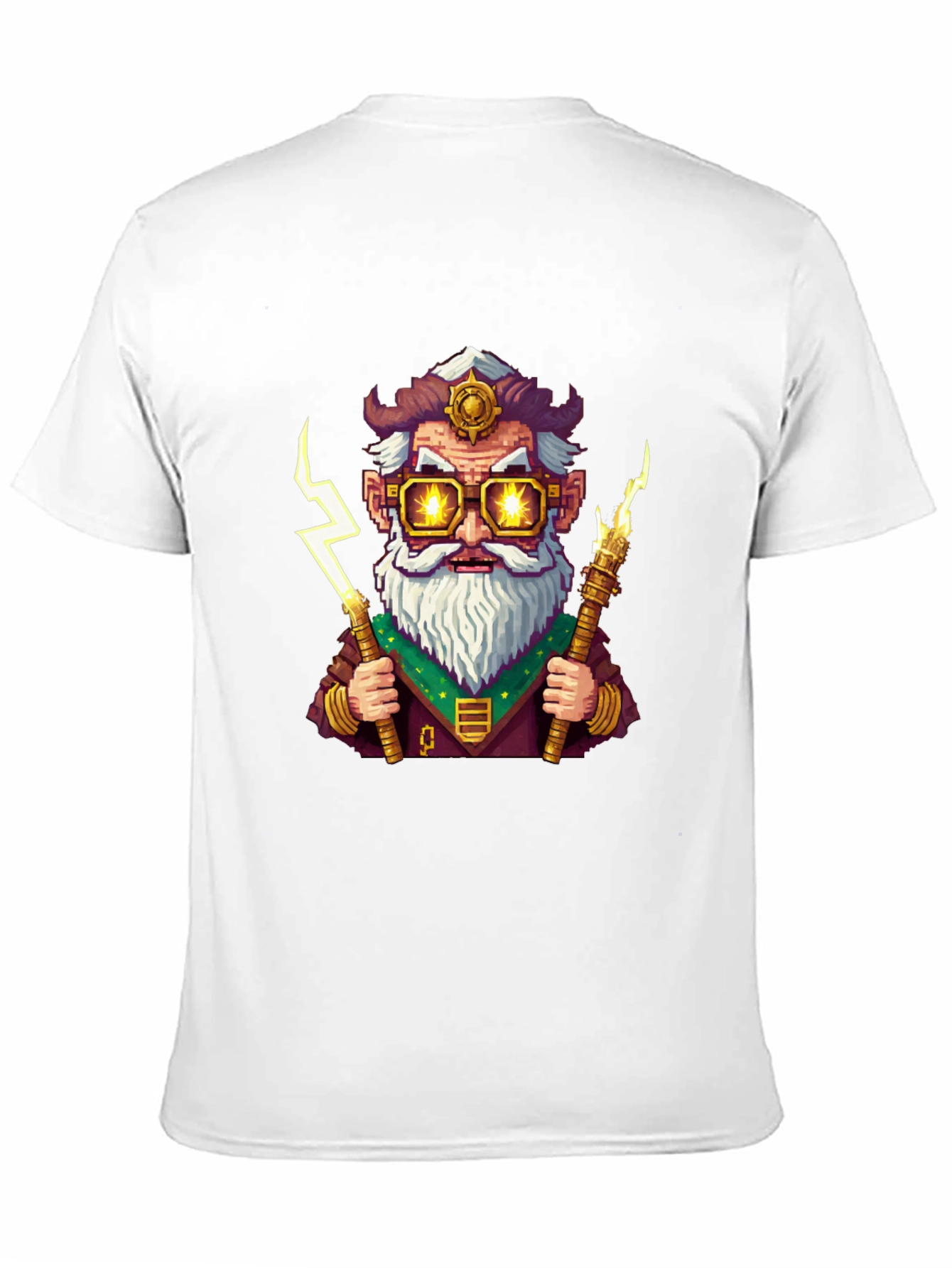 Wizard Cartoon Graphic T-Shirt