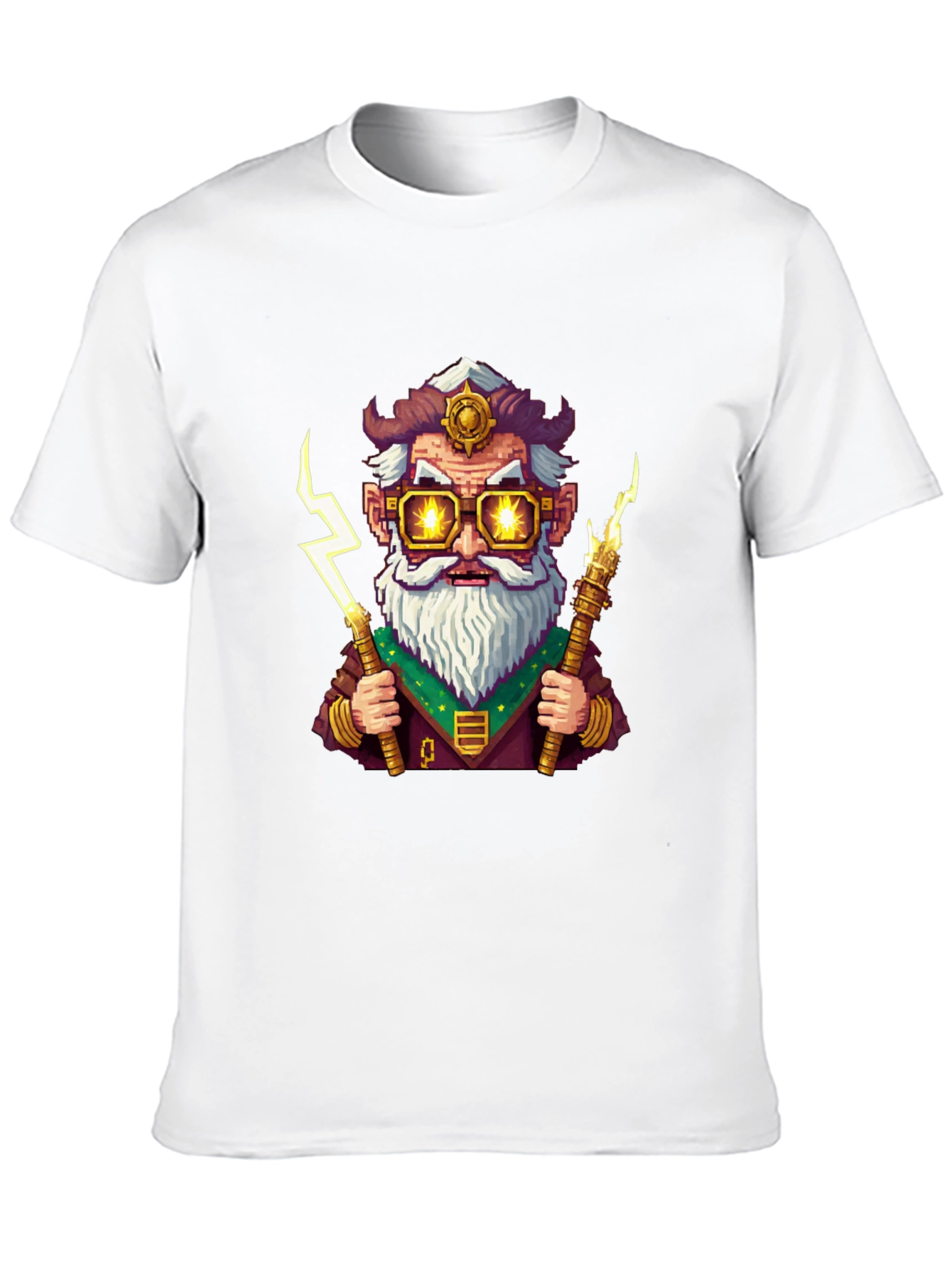 Wizard Cartoon Graphic T-Shirt