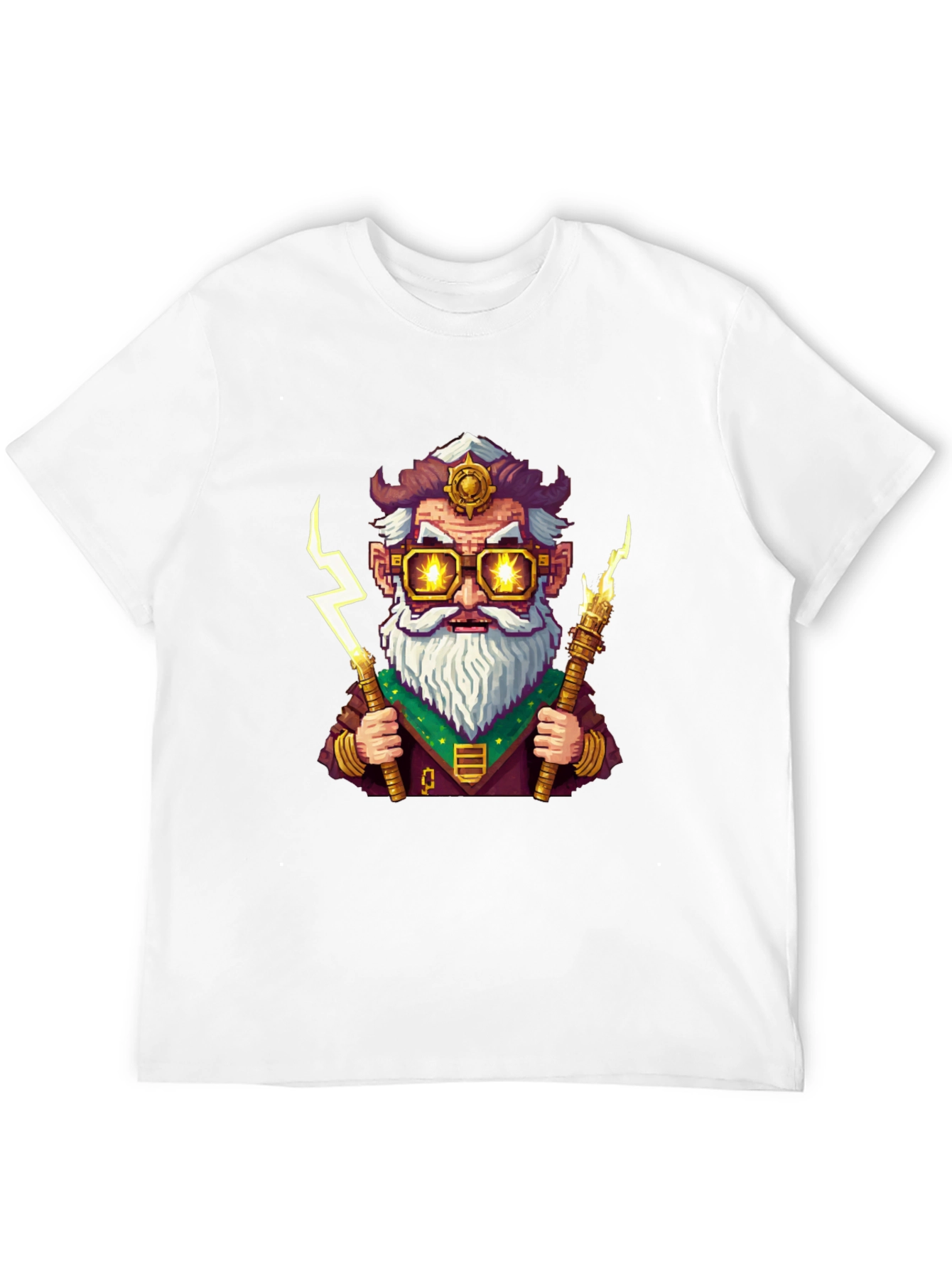 Wizard Cartoon Graphic T-Shirt