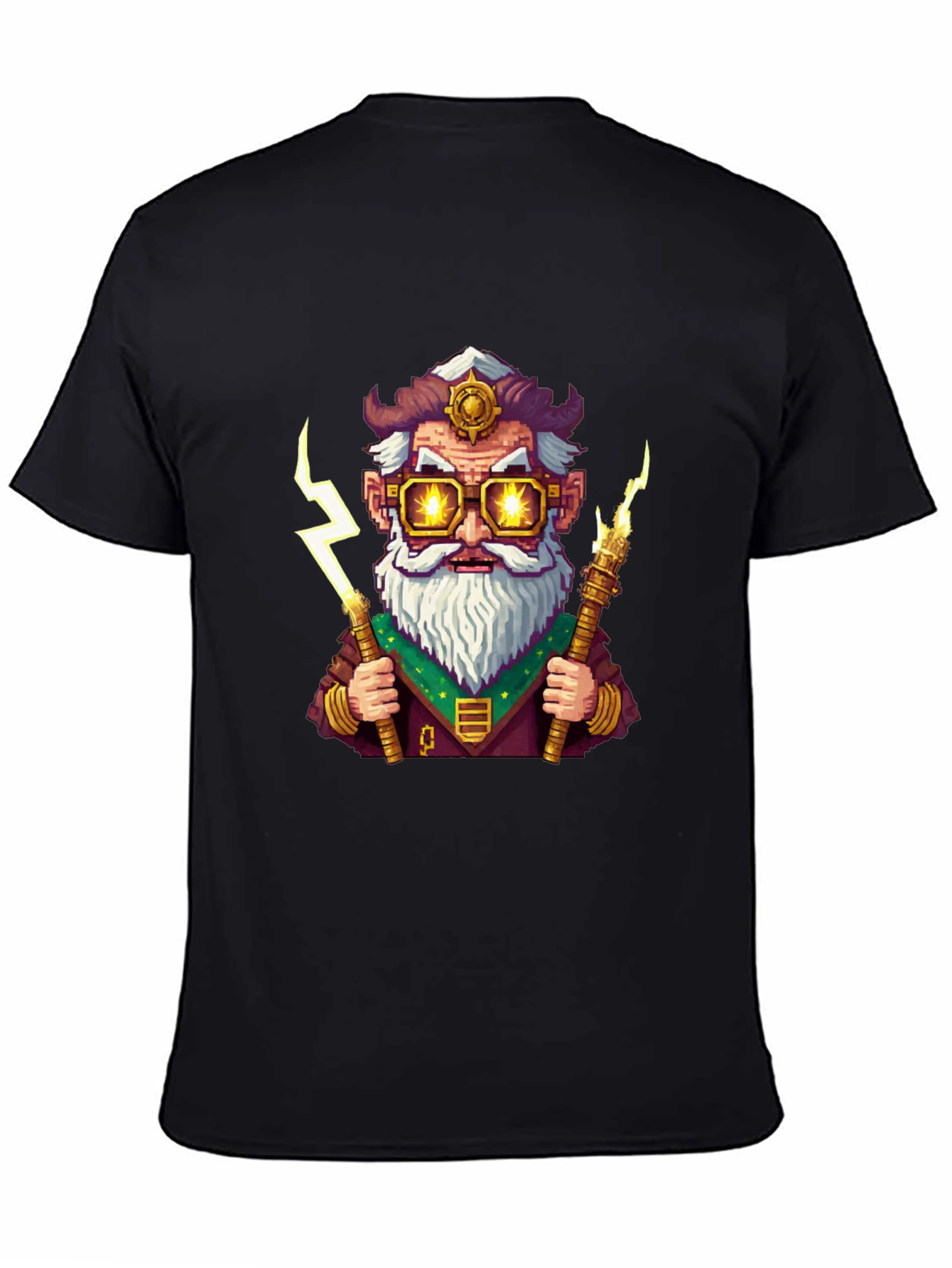Wizard Cartoon Graphic T-Shirt