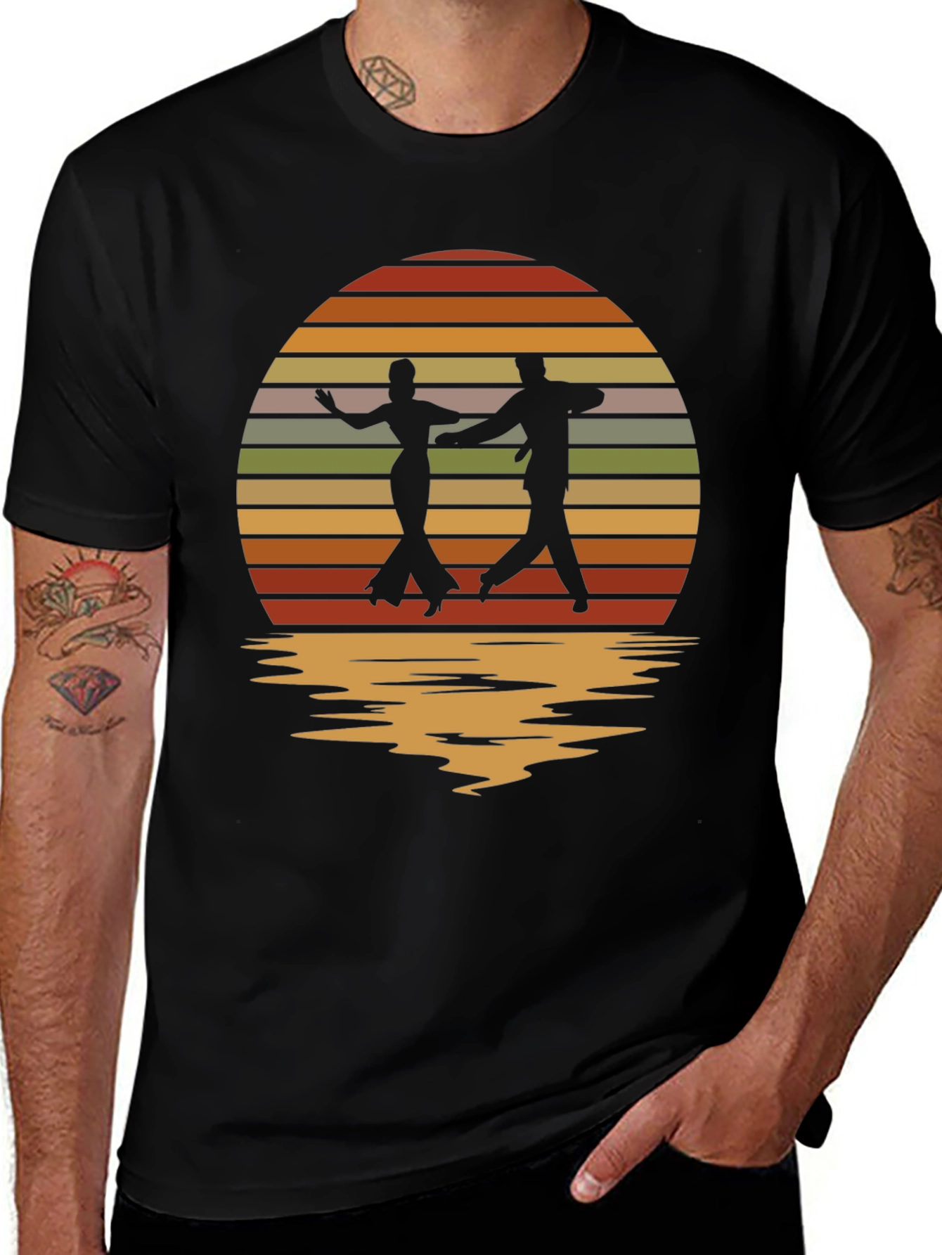 Retro Dance Silhouette T-Shirt
