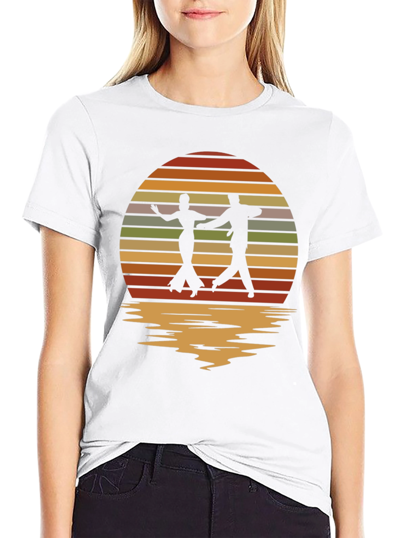 Retro Dance Silhouette T-Shirt