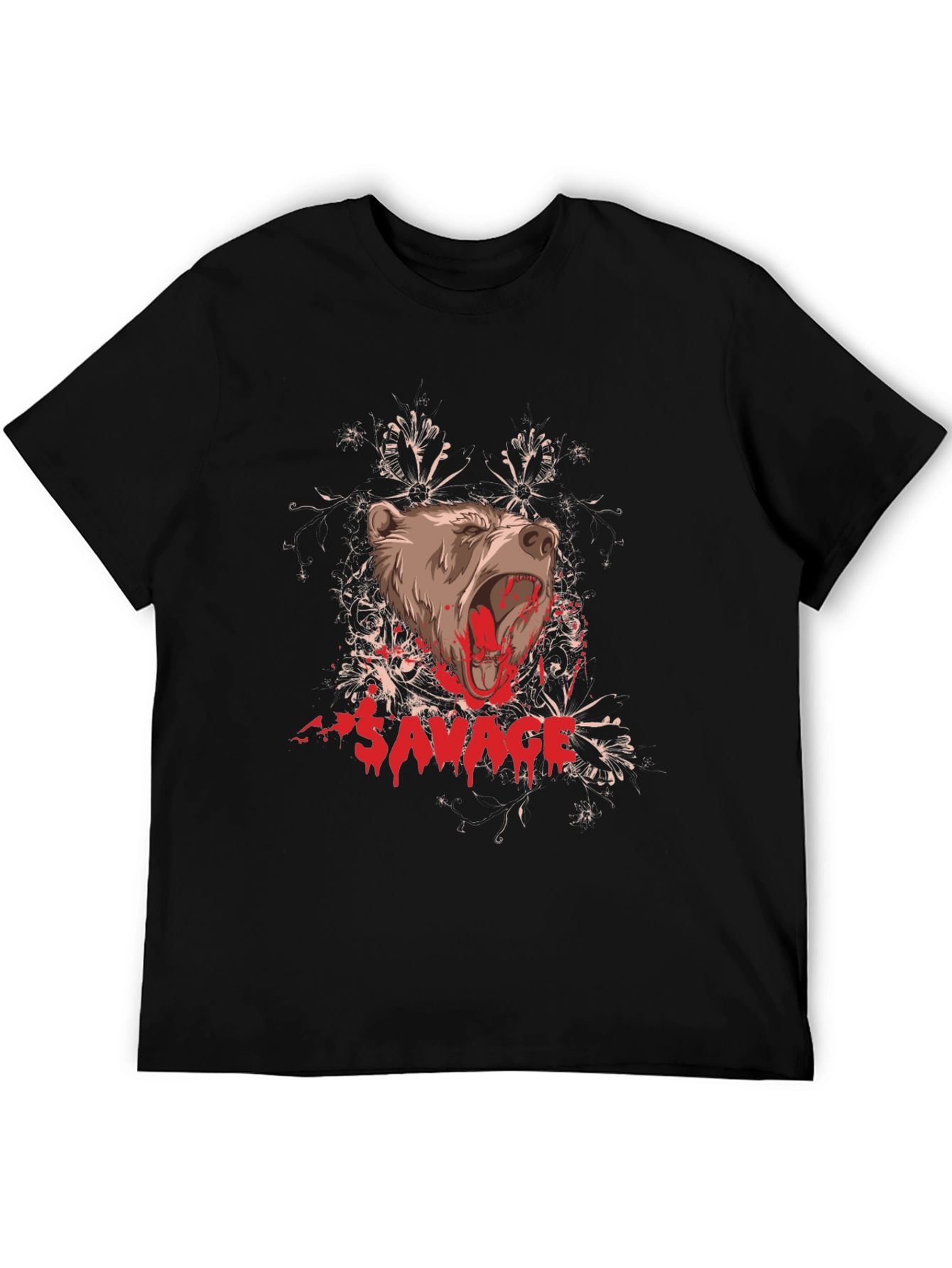 Savage Bear Graphic T-Shirt