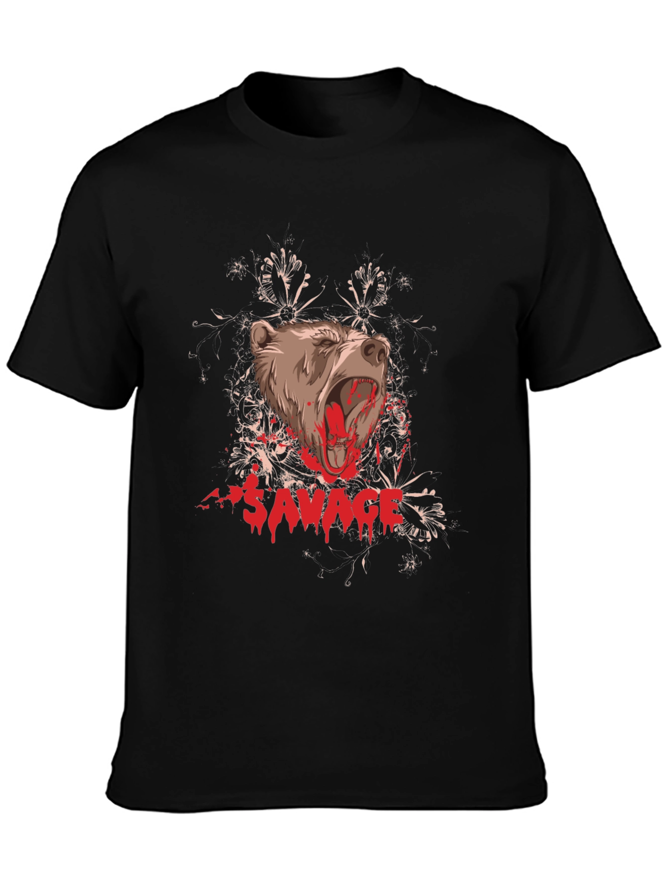 Savage Bear Graphic T-Shirt