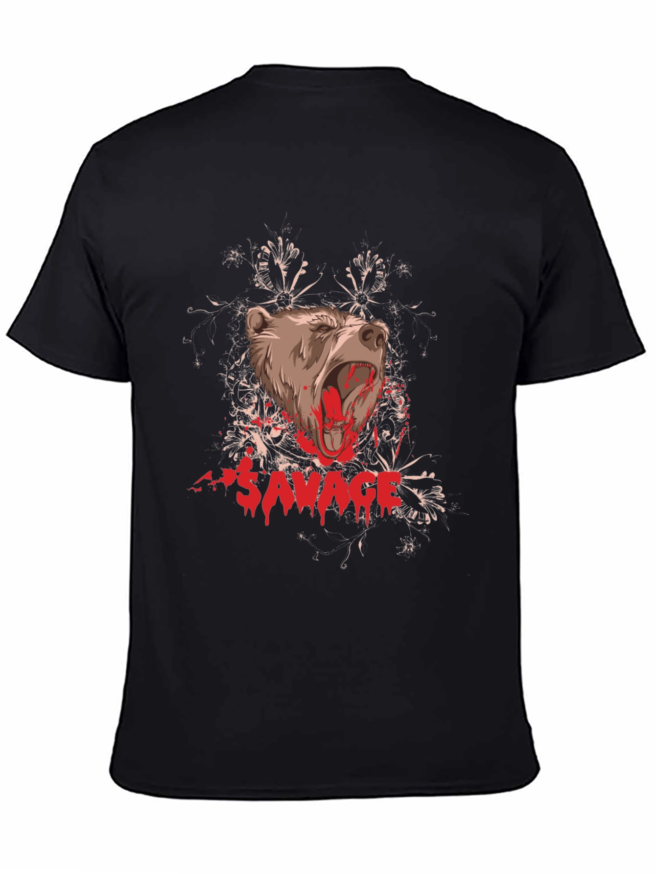 Savage Bear Graphic T-Shirt