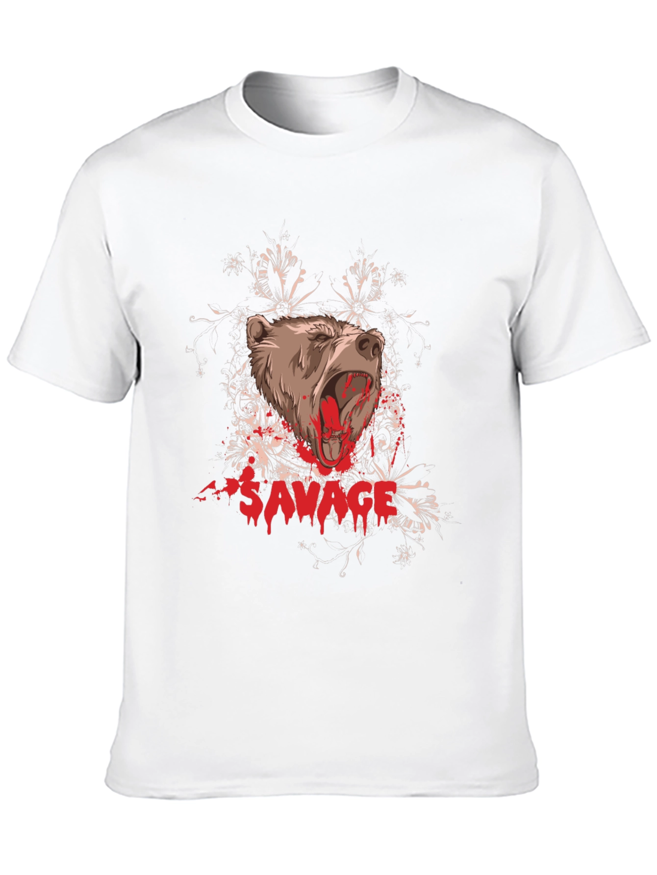 Savage Bear Graphic T-Shirt