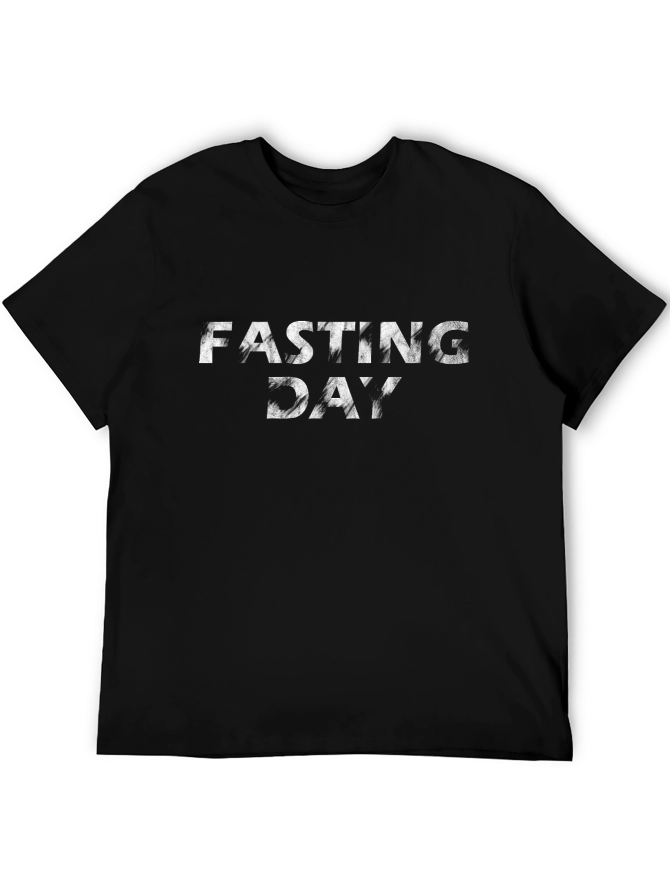 Fasting Day Graphic Tee - Black