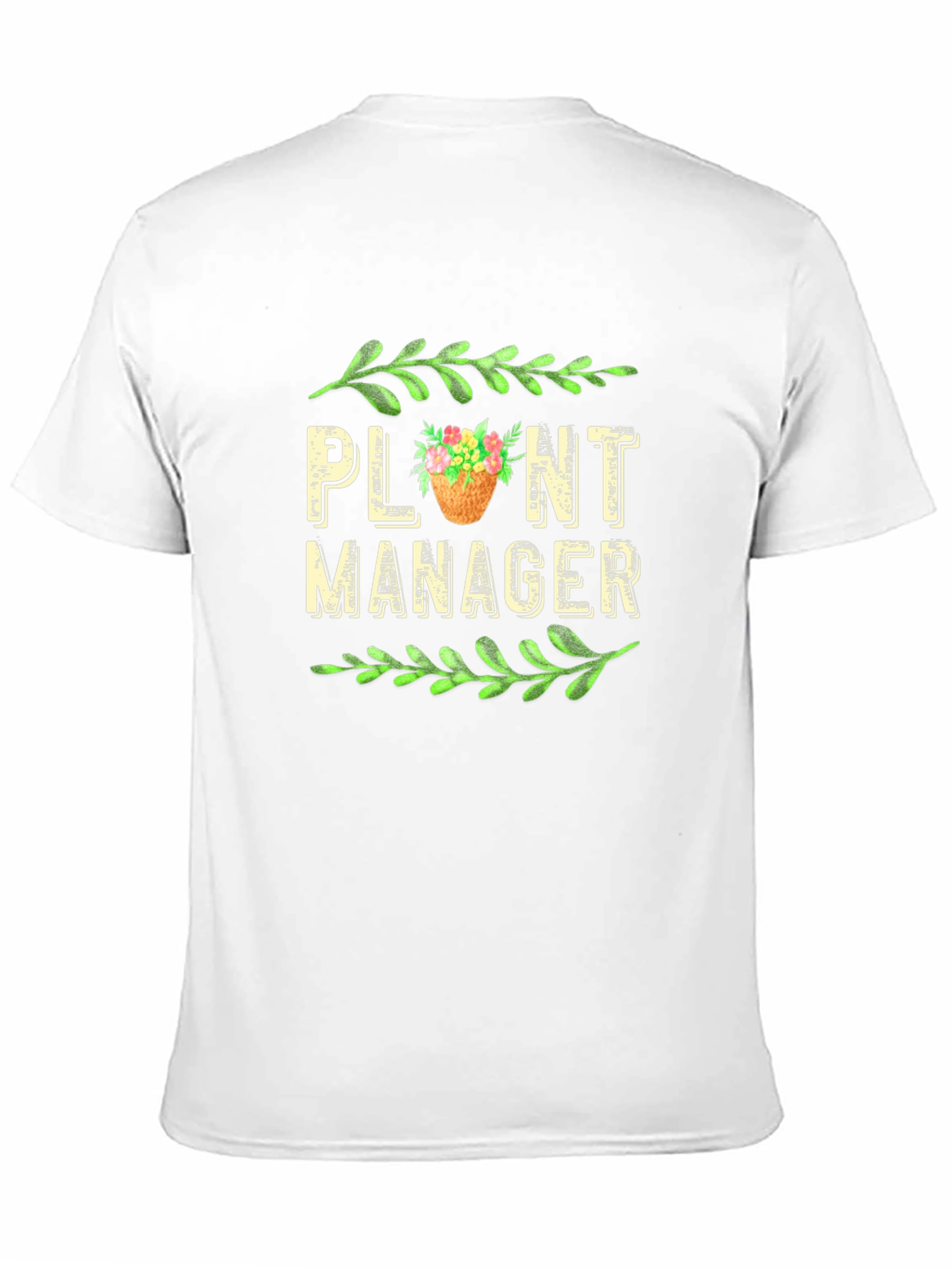Plant Manager T-Shirt - Gardening Gift