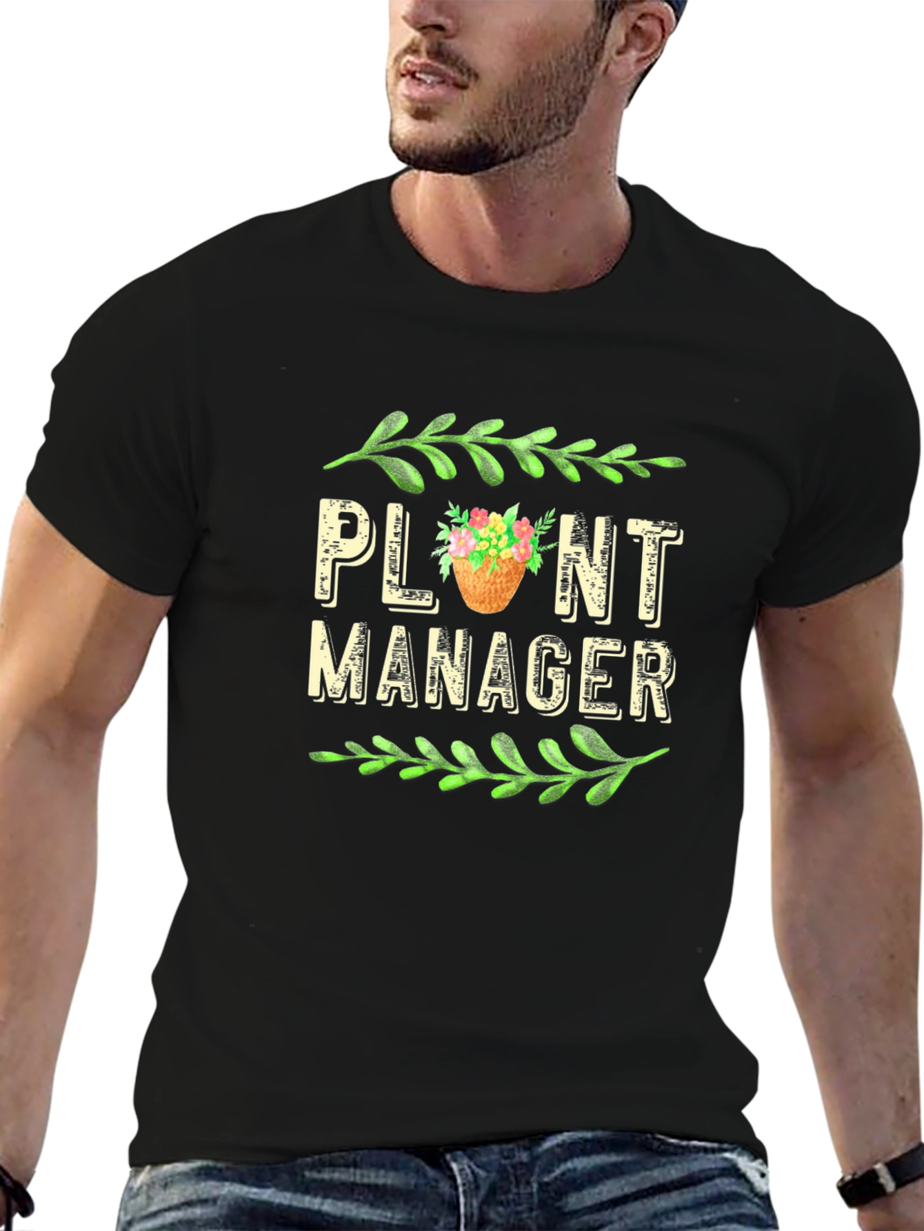Plant Manager T-Shirt - Gardening Gift