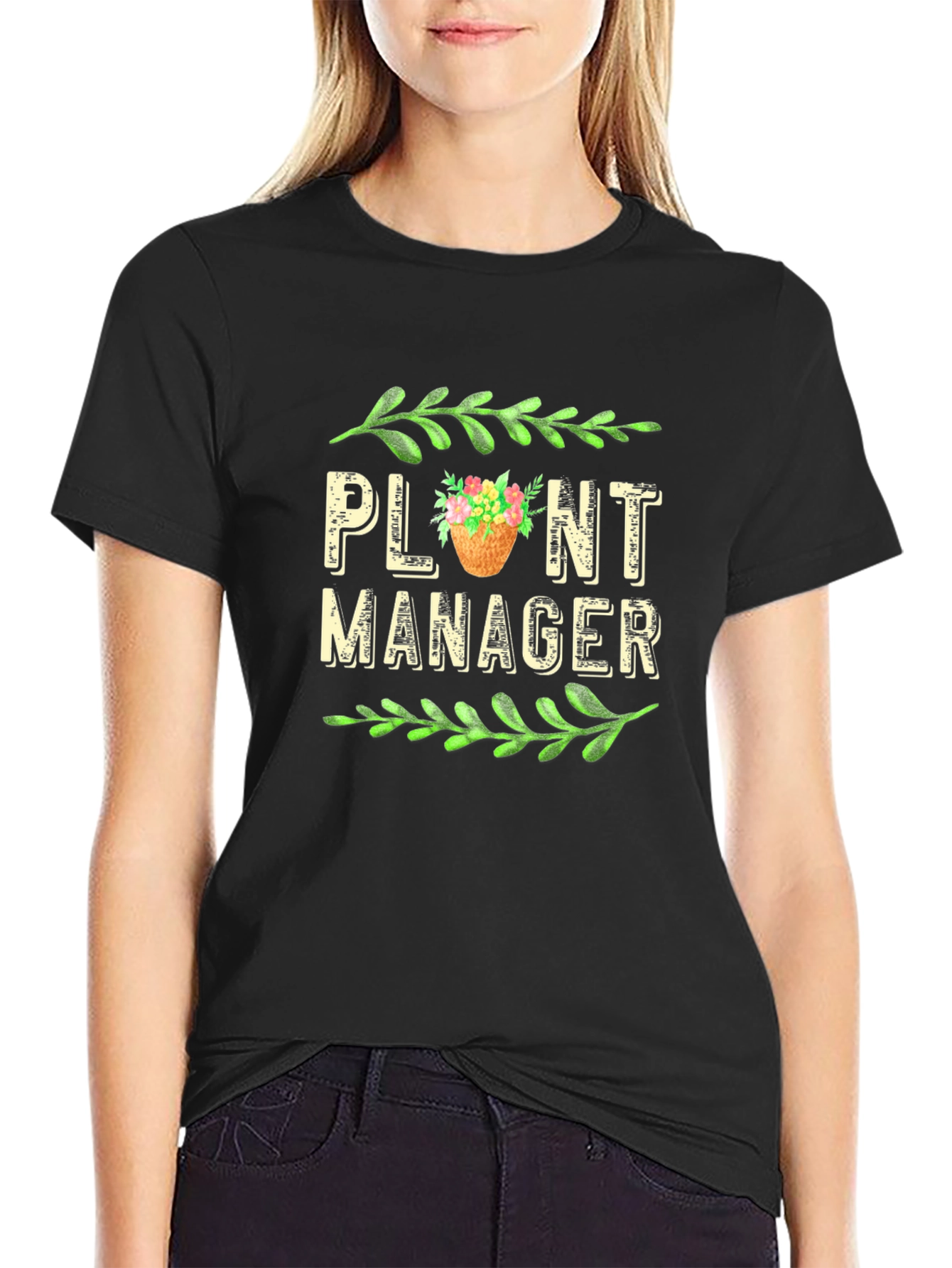 Plant Manager T-Shirt - Gardening Gift