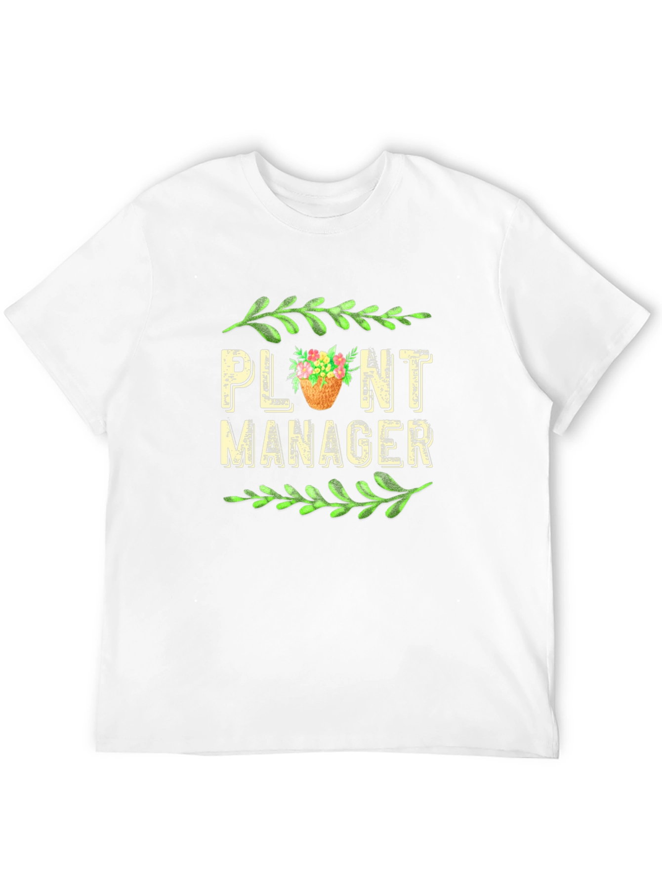 Plant Manager T-Shirt - Gardening Gift