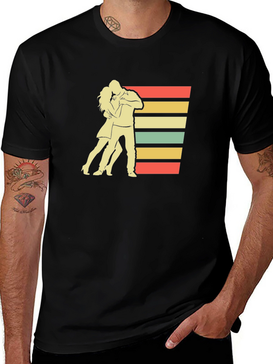 Retro Dance T-Shirt - Vintage Style Dancing Tee