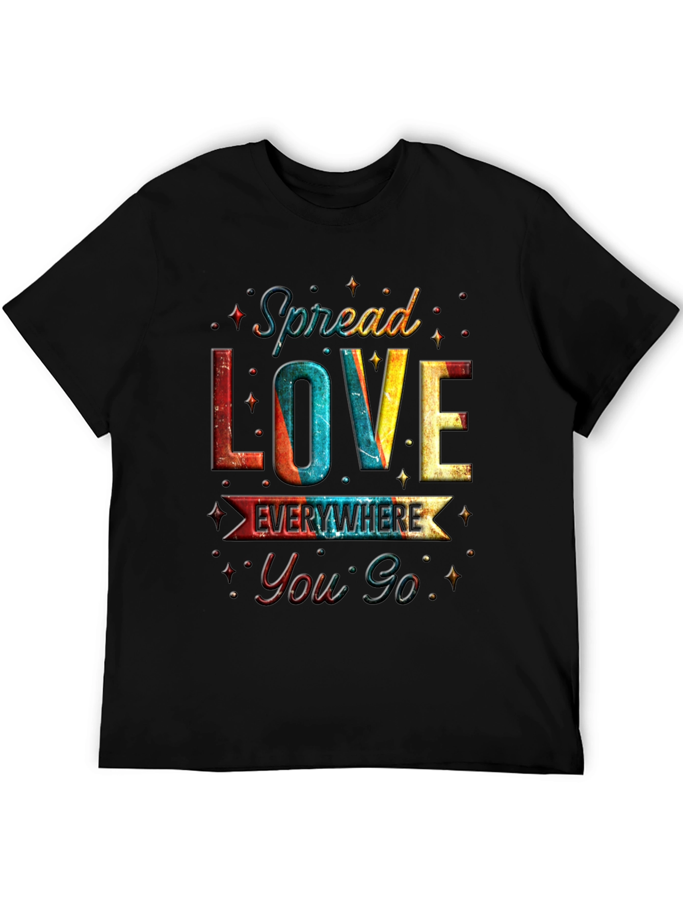 Spread Love Everywhere You Go Graphic T-Shirt