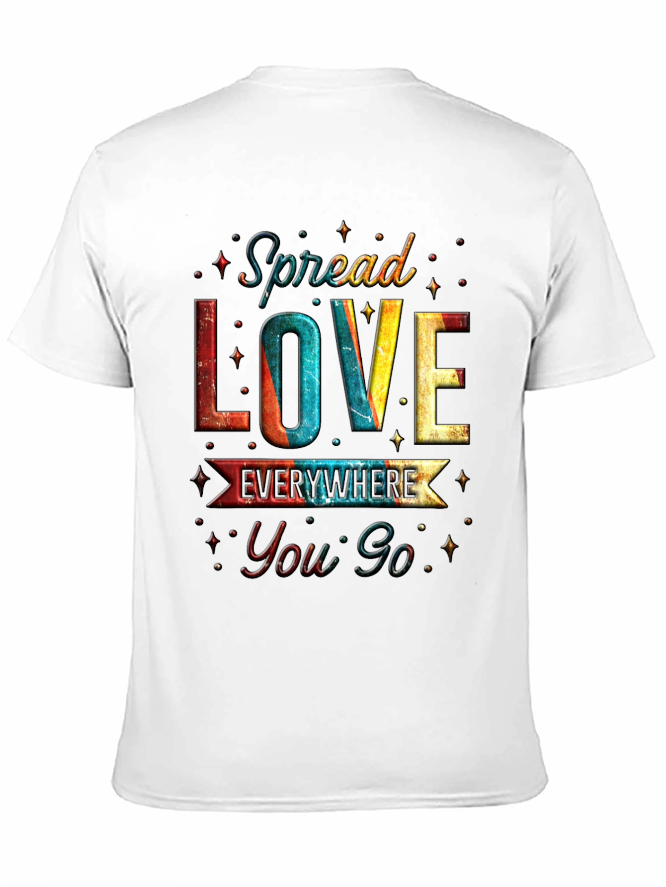Spread Love Everywhere You Go Graphic T-Shirt
