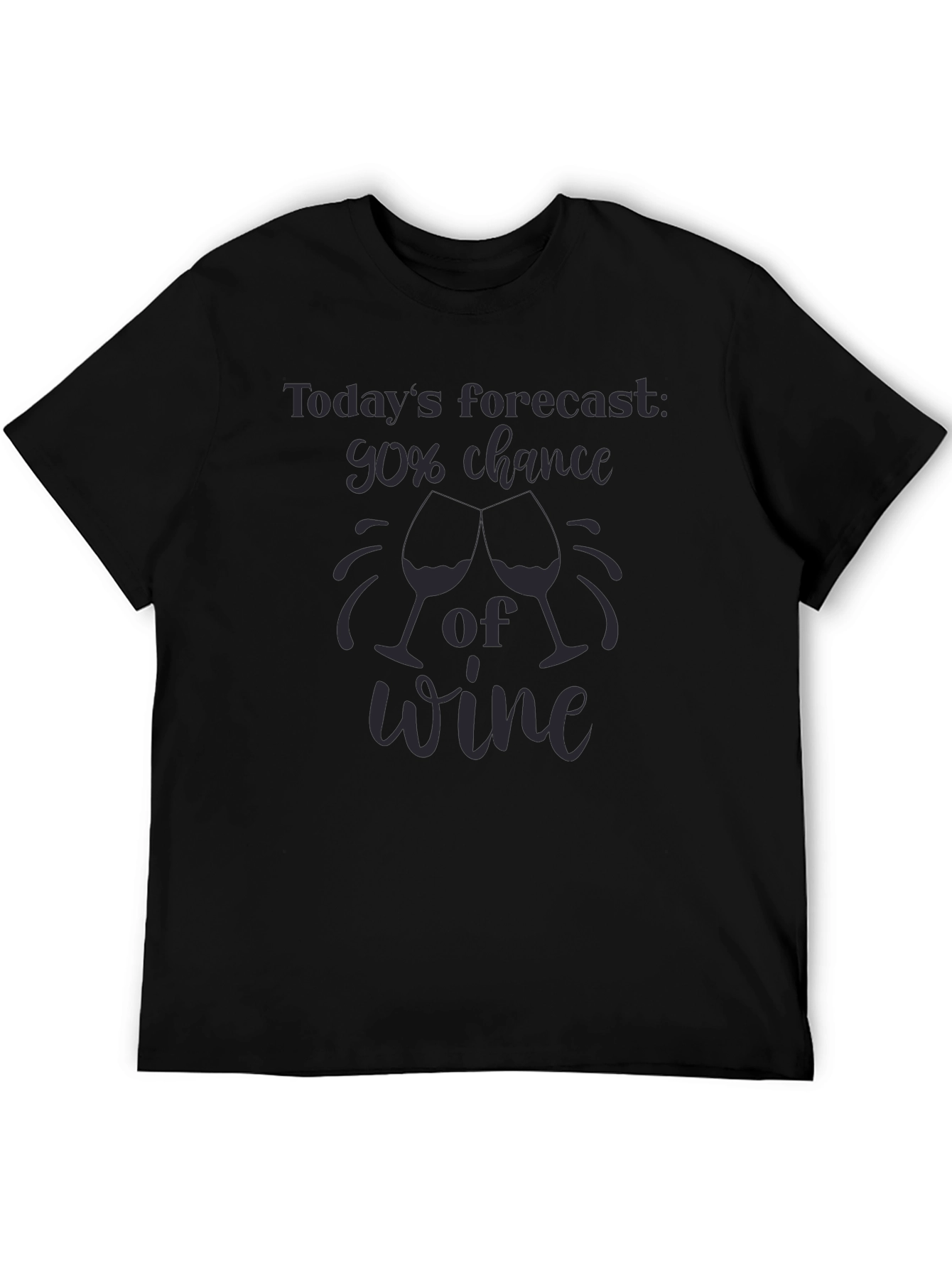 Wine Forecast Graphic Tee - Soft Cotton Blend