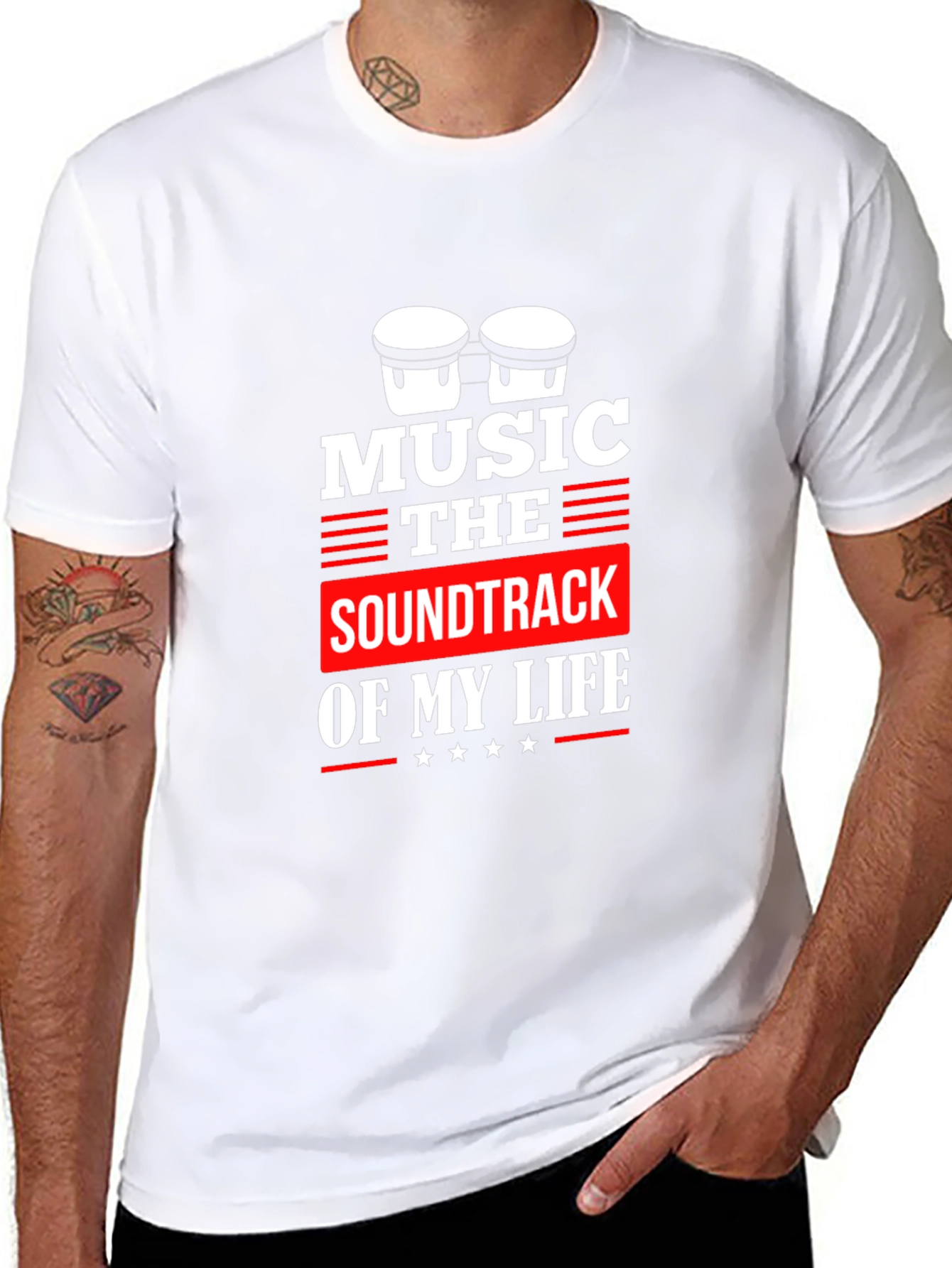 Music Soundtrack of My Life Graphic T-Shirt