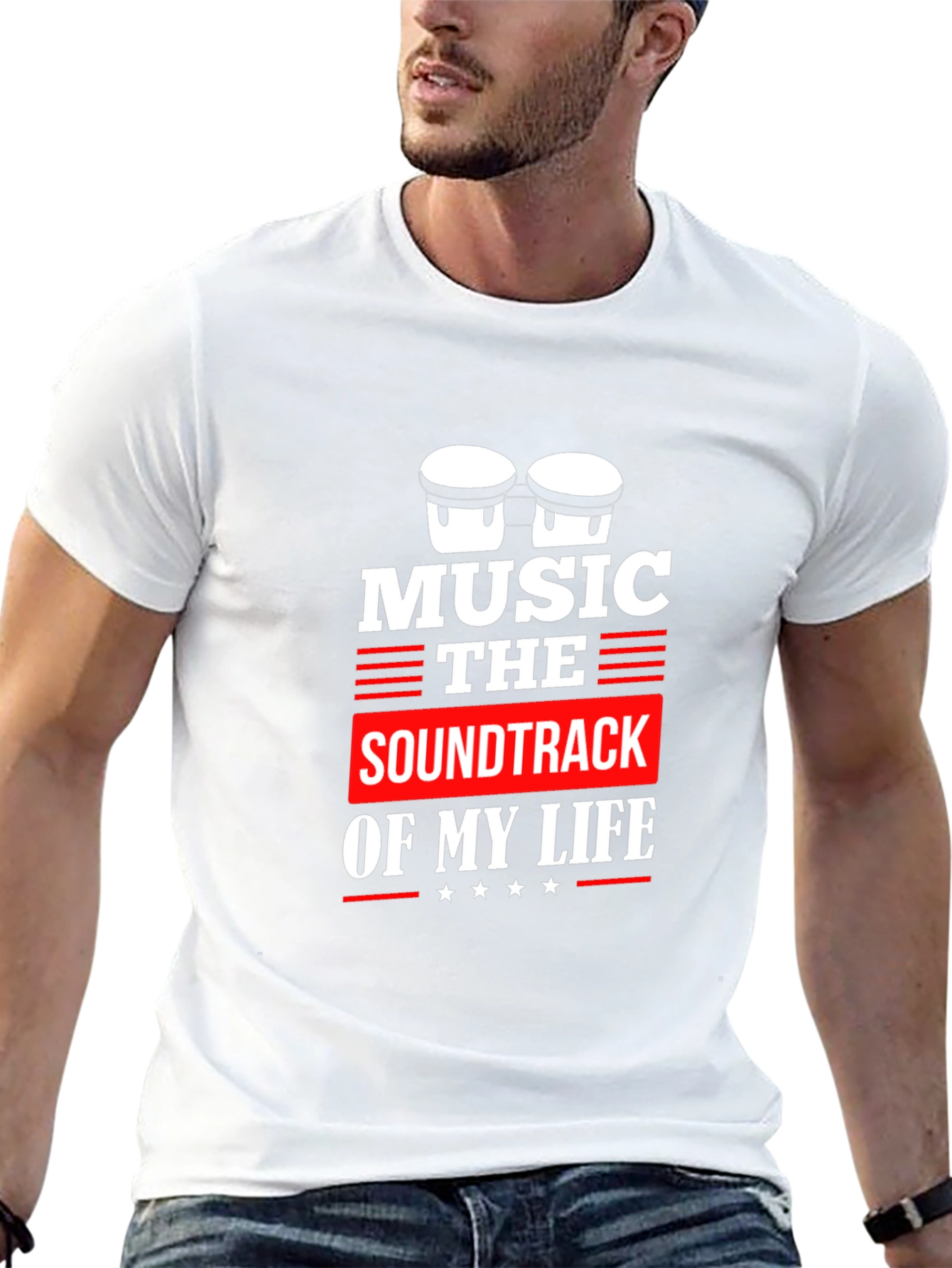 Music Soundtrack of My Life Graphic T-Shirt