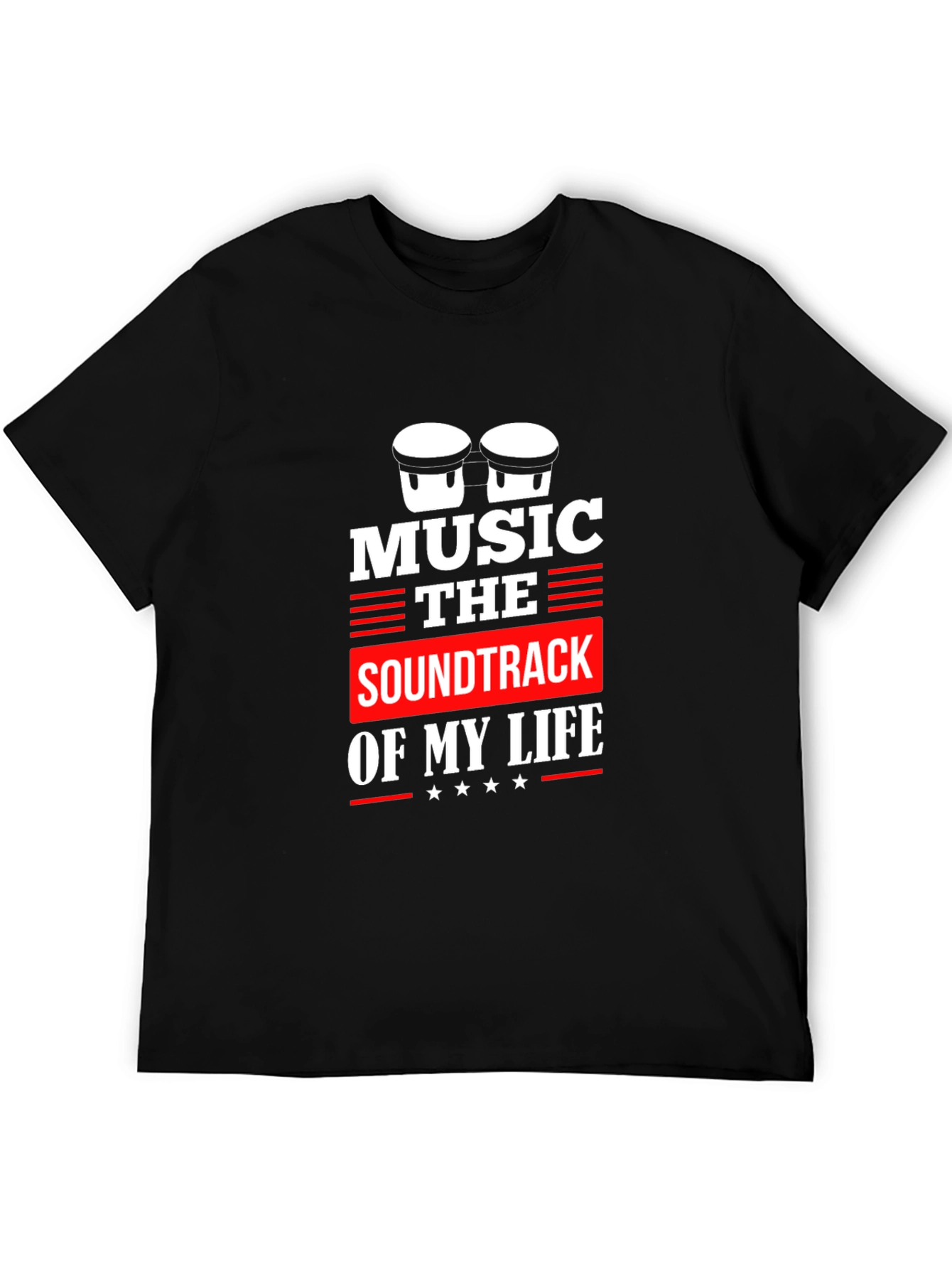 Music Soundtrack of My Life Graphic T-Shirt