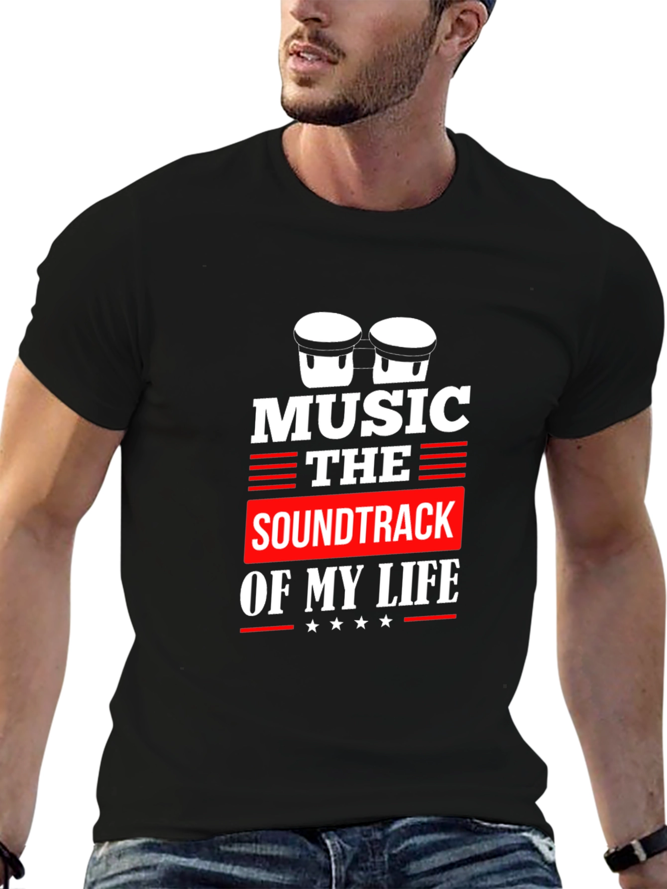 Music Soundtrack of My Life Graphic T-Shirt