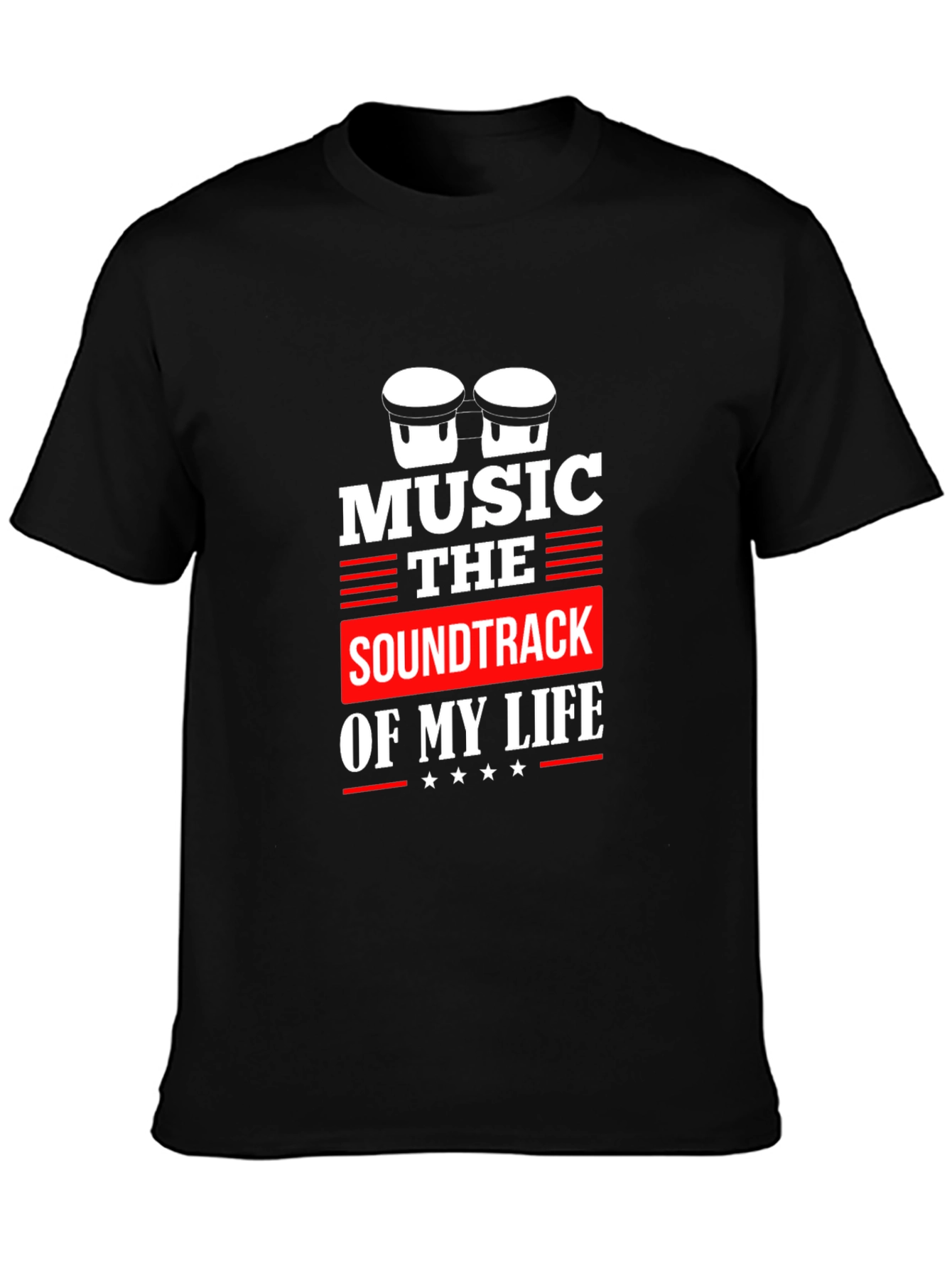 Music Soundtrack of My Life Graphic T-Shirt
