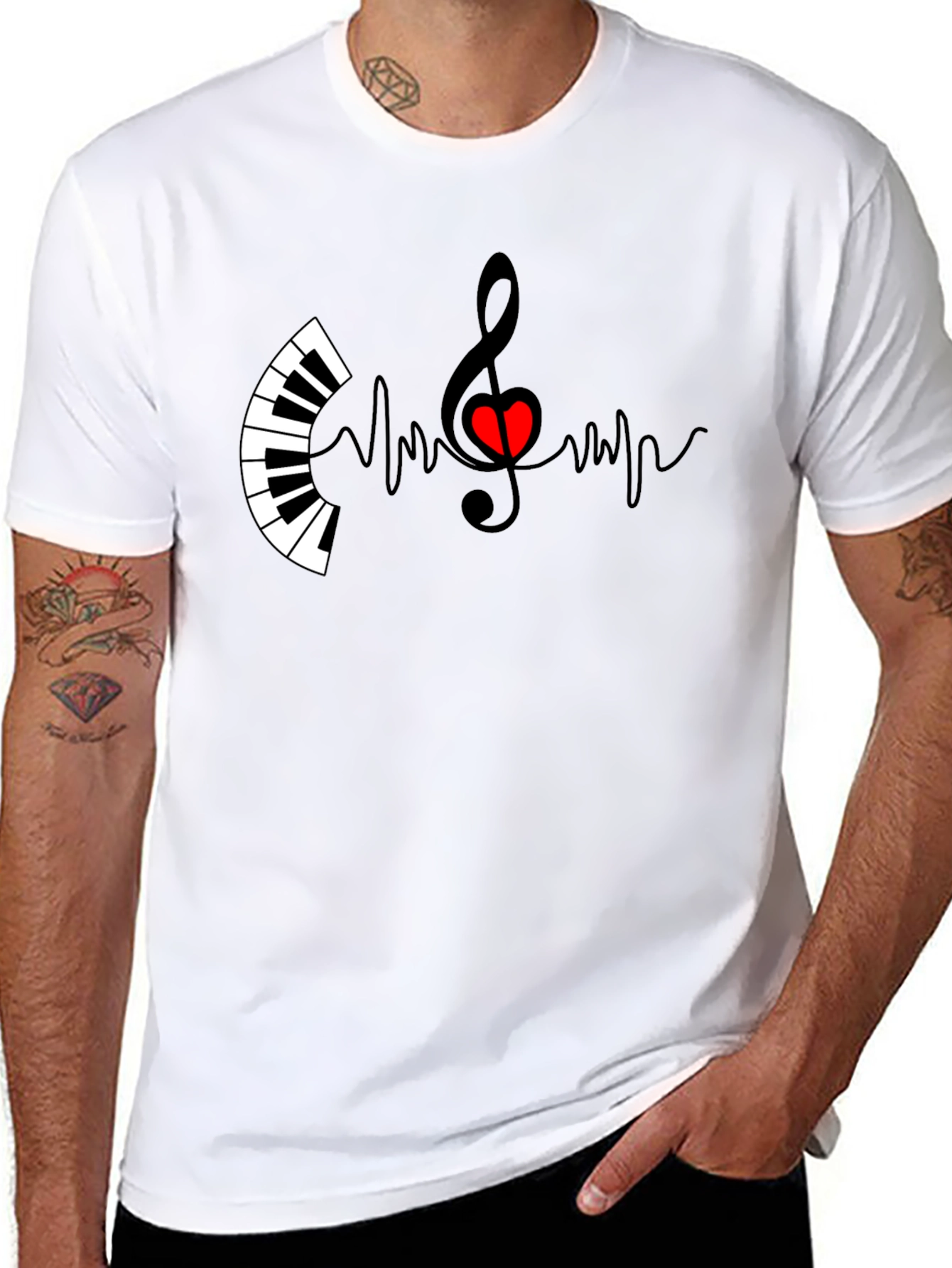 Musical Heartbeat T-Shirt