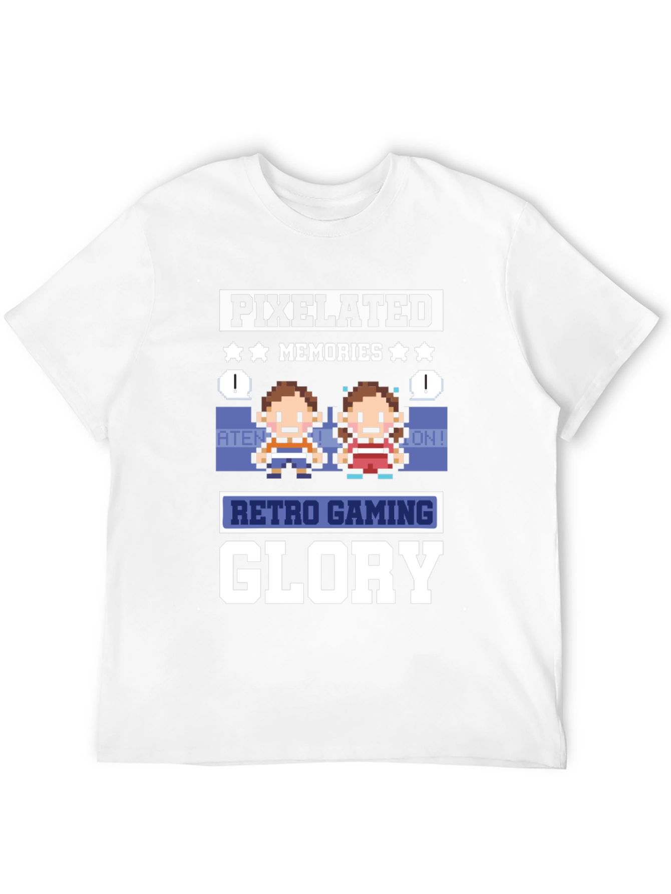 Pixelated Memories T-Shirt: Retro Gaming Glory