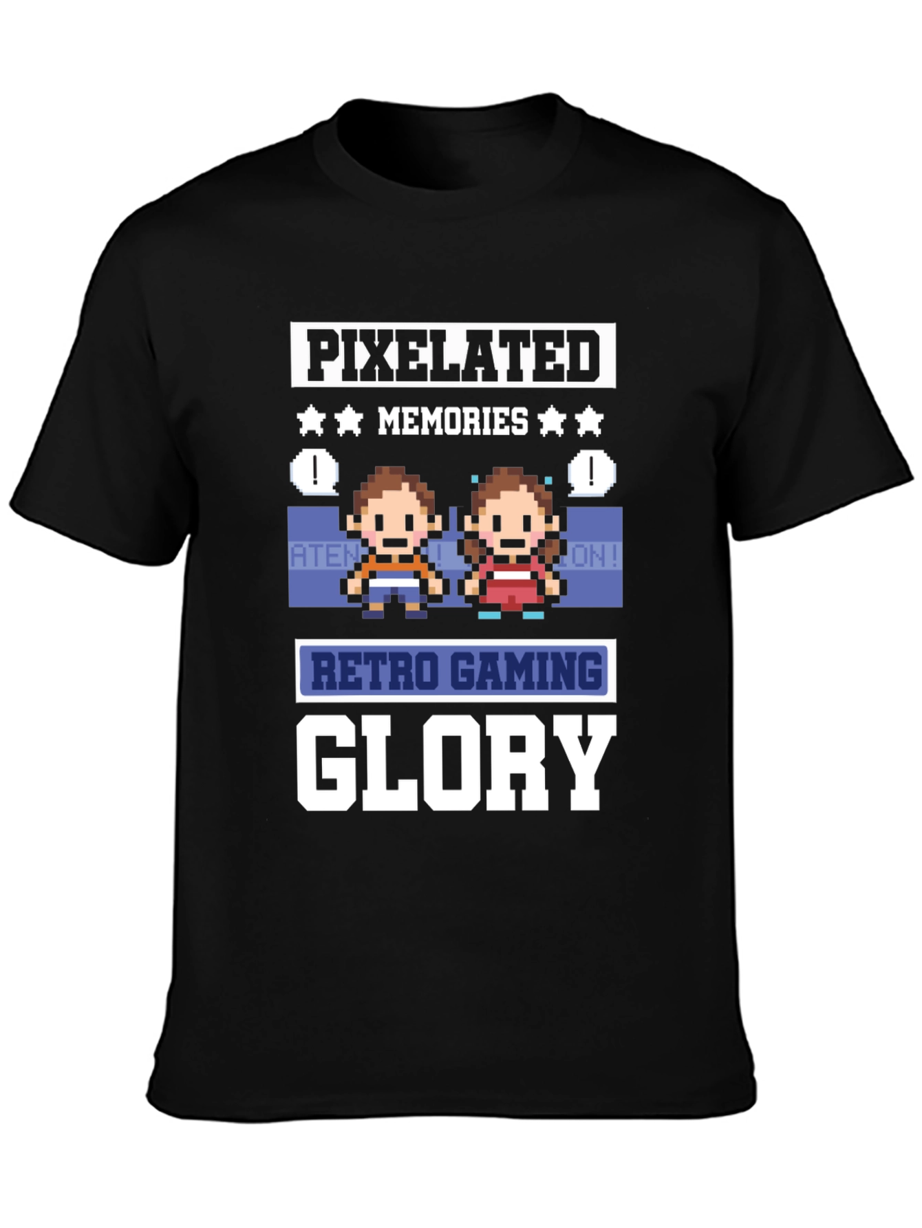 Pixelated Memories T-Shirt: Retro Gaming Glory