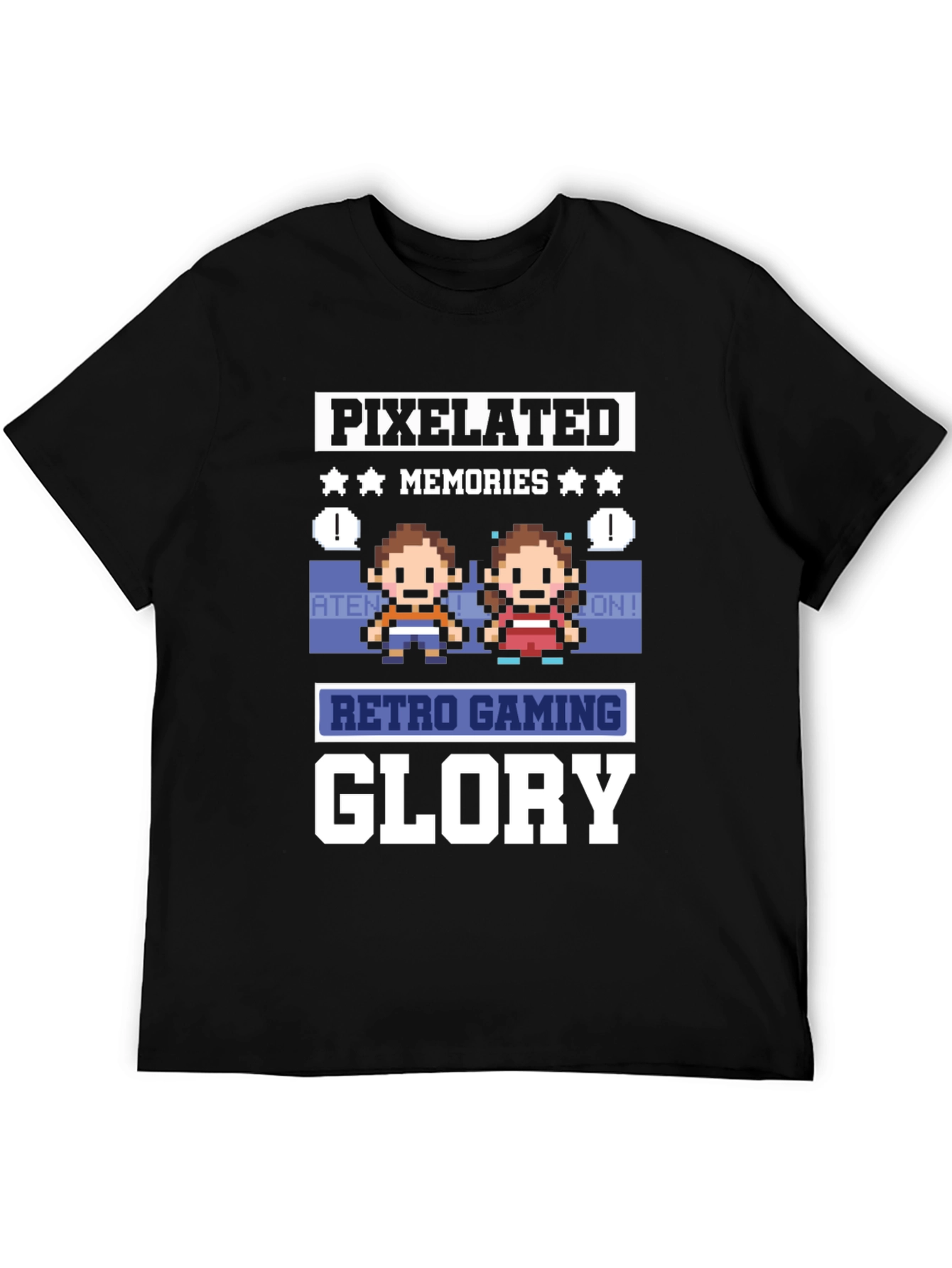 Pixelated Memories T-Shirt: Retro Gaming Glory