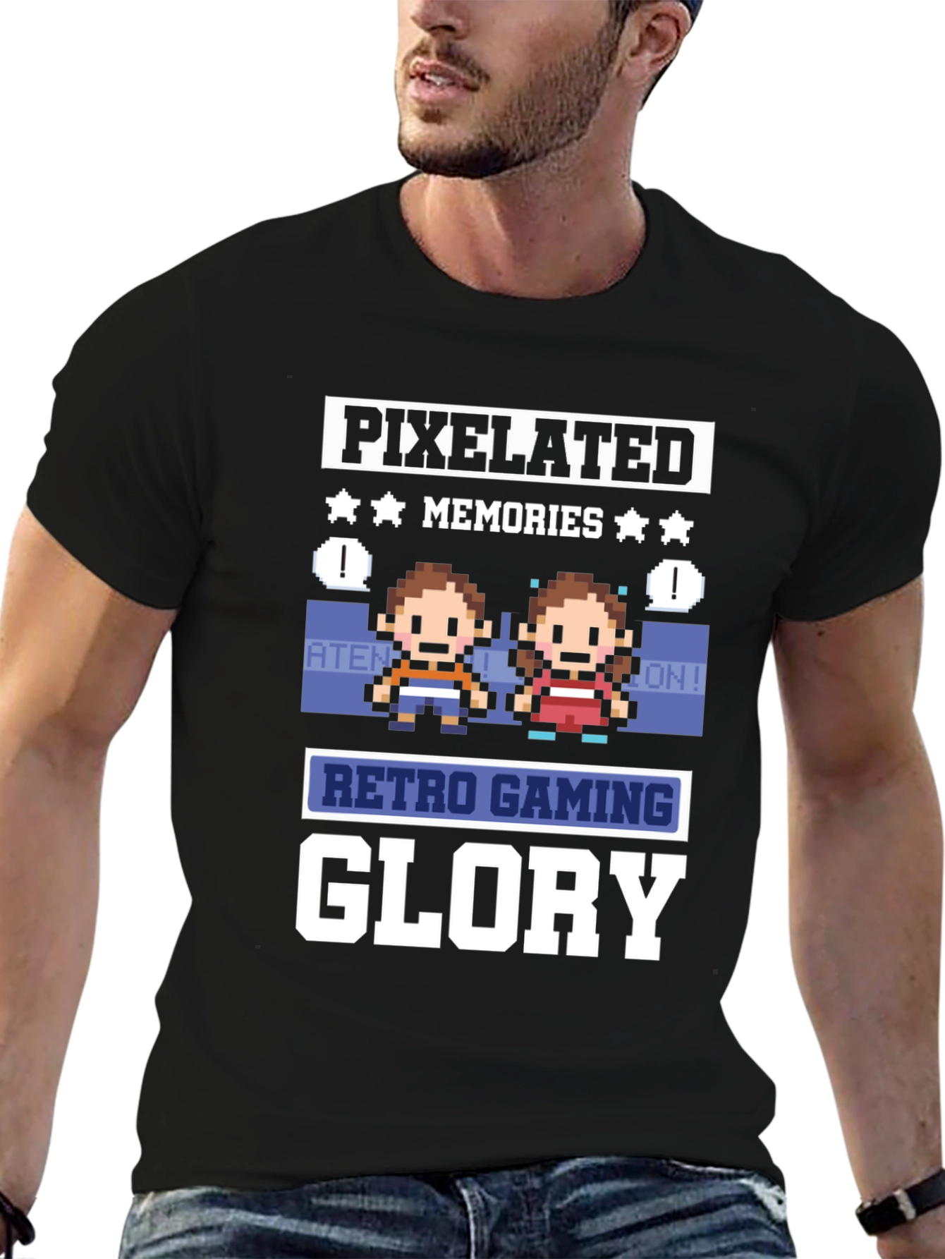 Pixelated Memories T-Shirt: Retro Gaming Glory